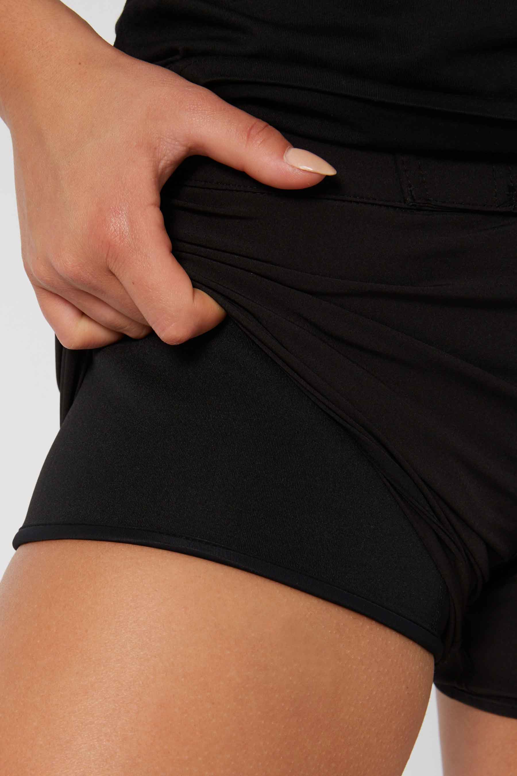 Jetpilot Corp Ladies 5" Rideshort - Black