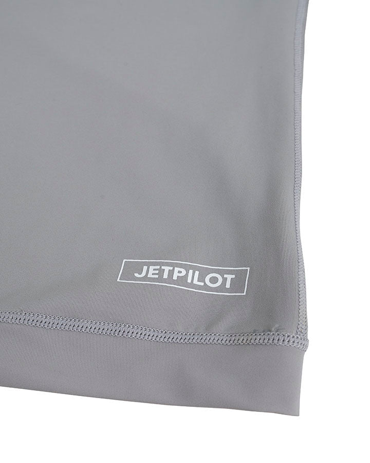 Jetpilot Pacer L/S Ladies Hooded Rashie - Grey
