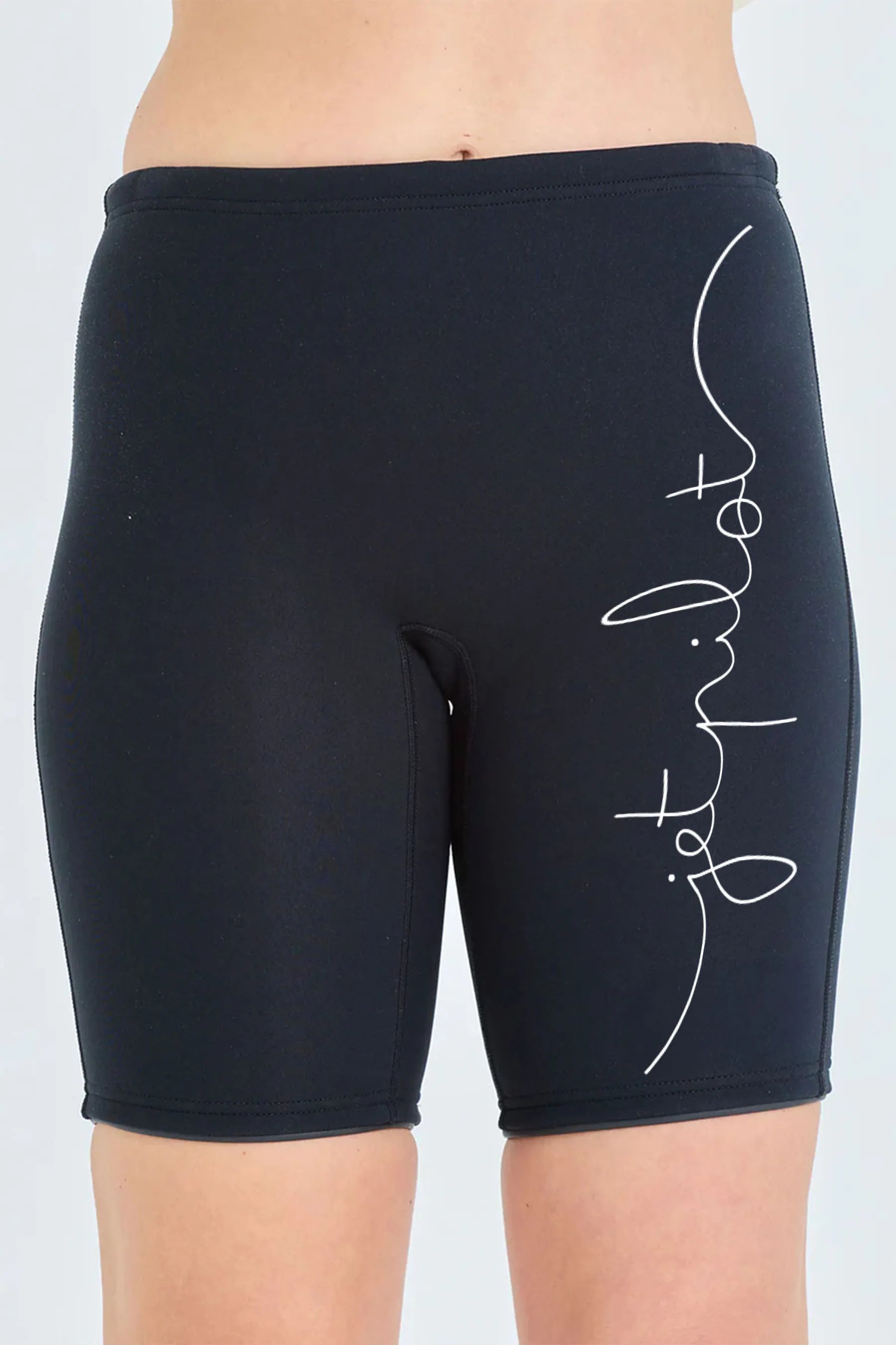 Jetpilot Pacer Ladies 7" Neo Shorts - Black 2