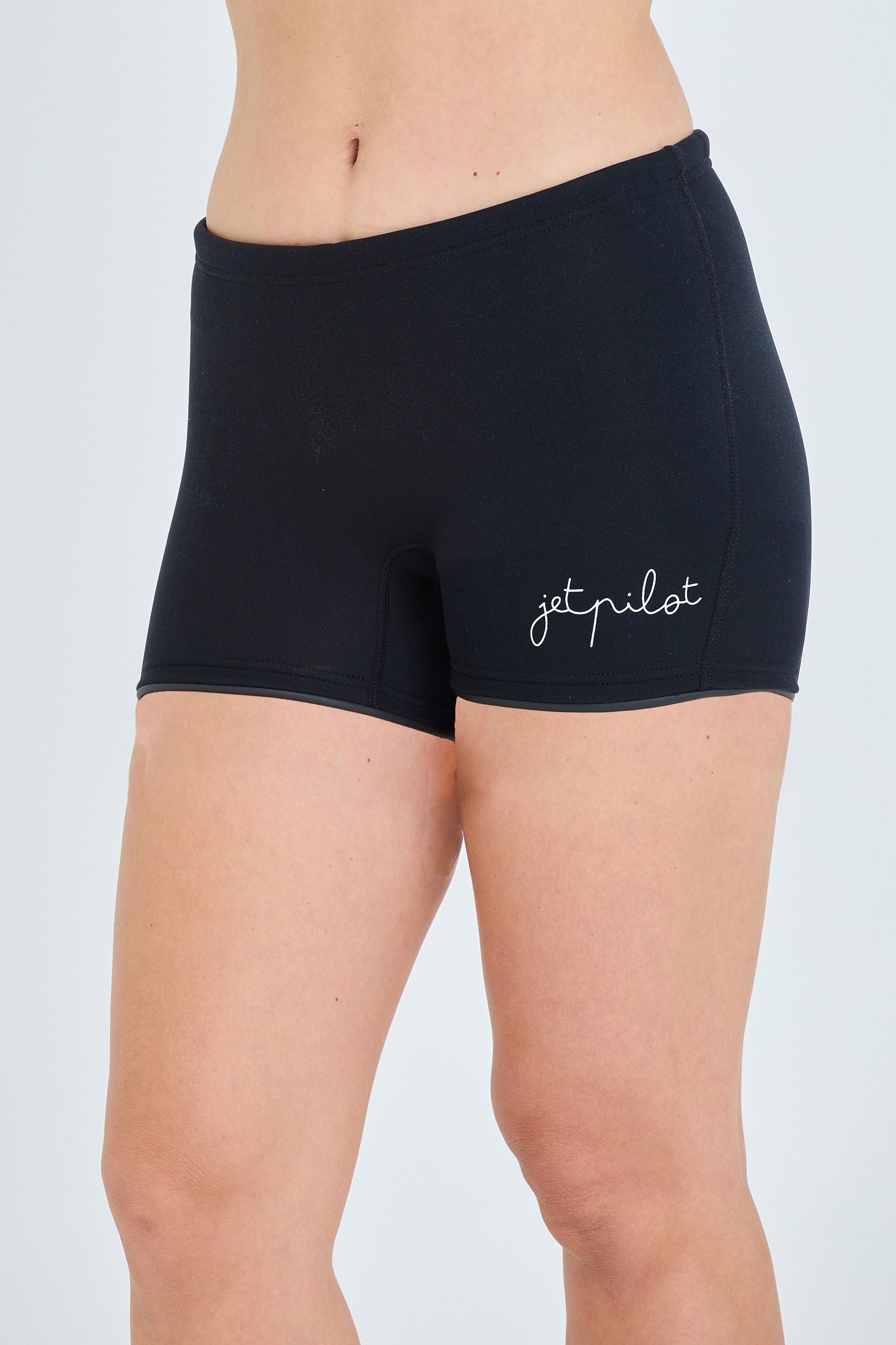 Jetpilot Pacer Ladies 2.5" Neo Shorts - Black