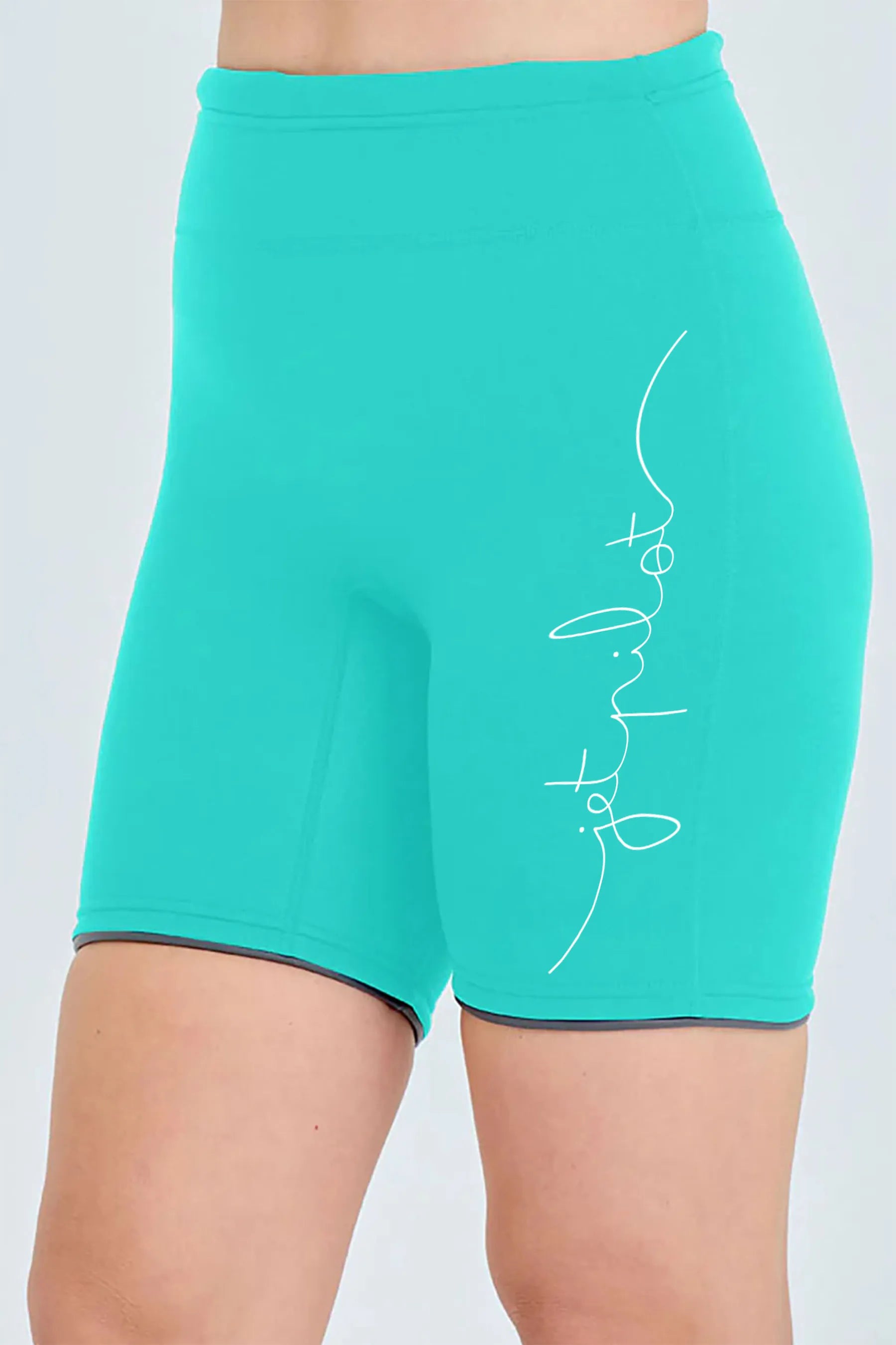 Jetpilot Pacer Ladies 5" Neo Short - High Waist - Teal