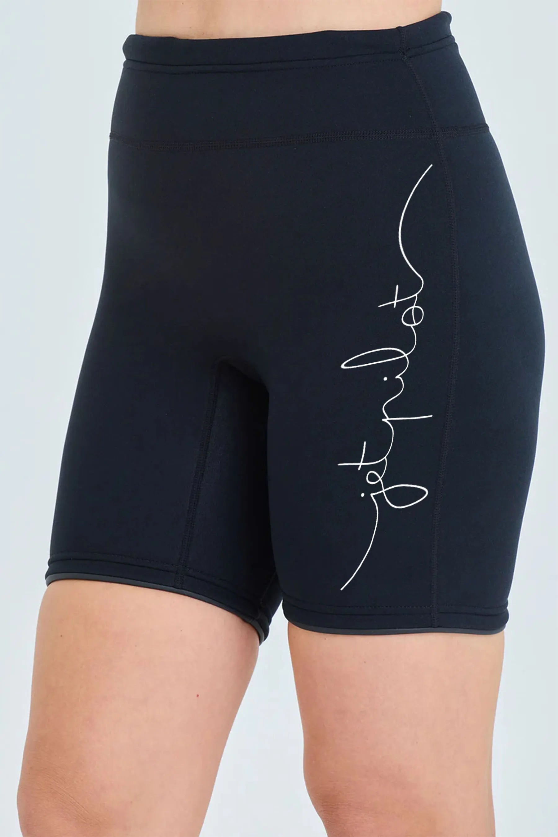 Jetpilot Pacer Ladies 7" Neo Short - High Waist - Black