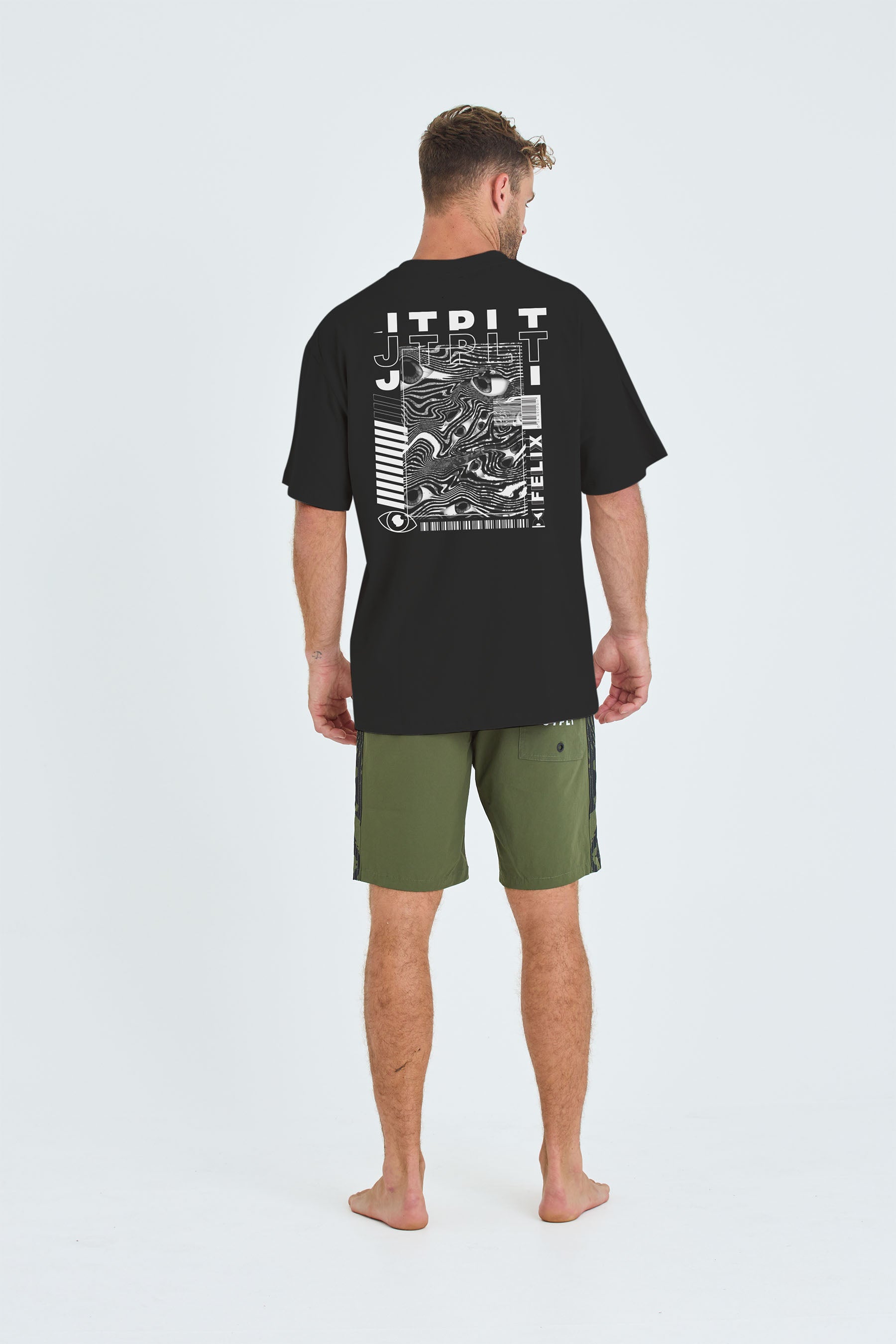 Jetpilot Felix Tee - Black 2