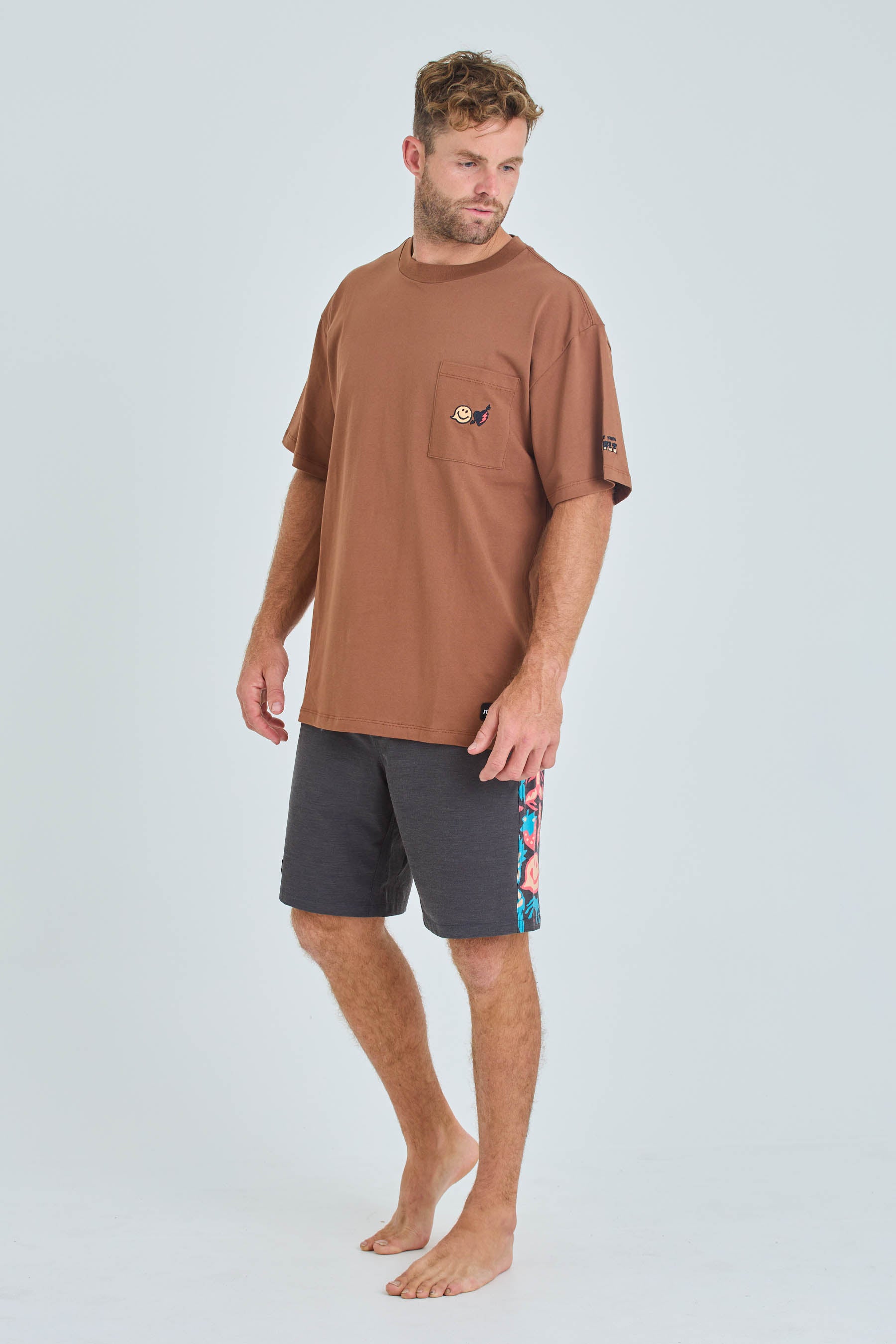 S24604 Jetpilot x Sindy Pocket Tee - Dirt - 2