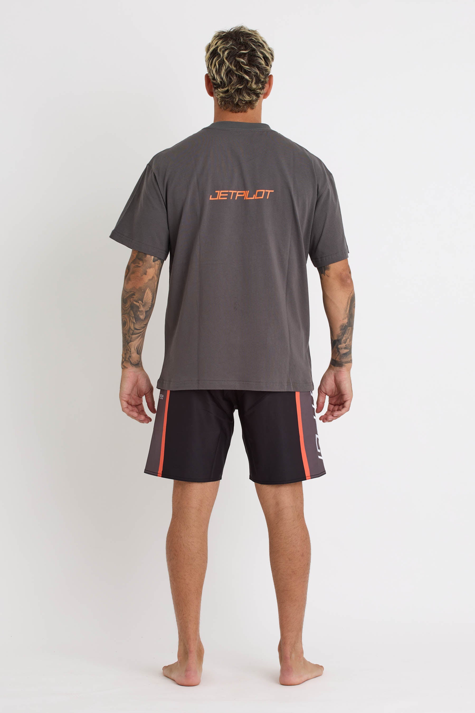 S24605 Jetpilot Rx Tee - Grey - 3