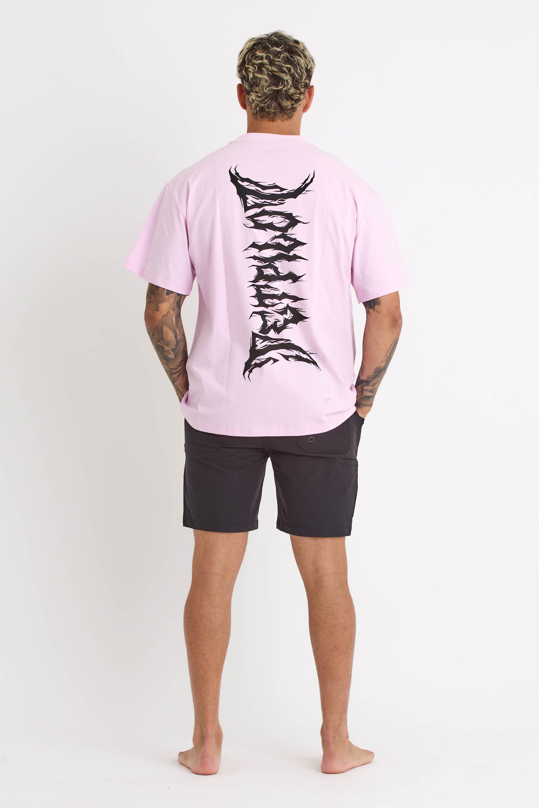 S24609 Jetpilot Resistance Ss Tee - Pink - 3