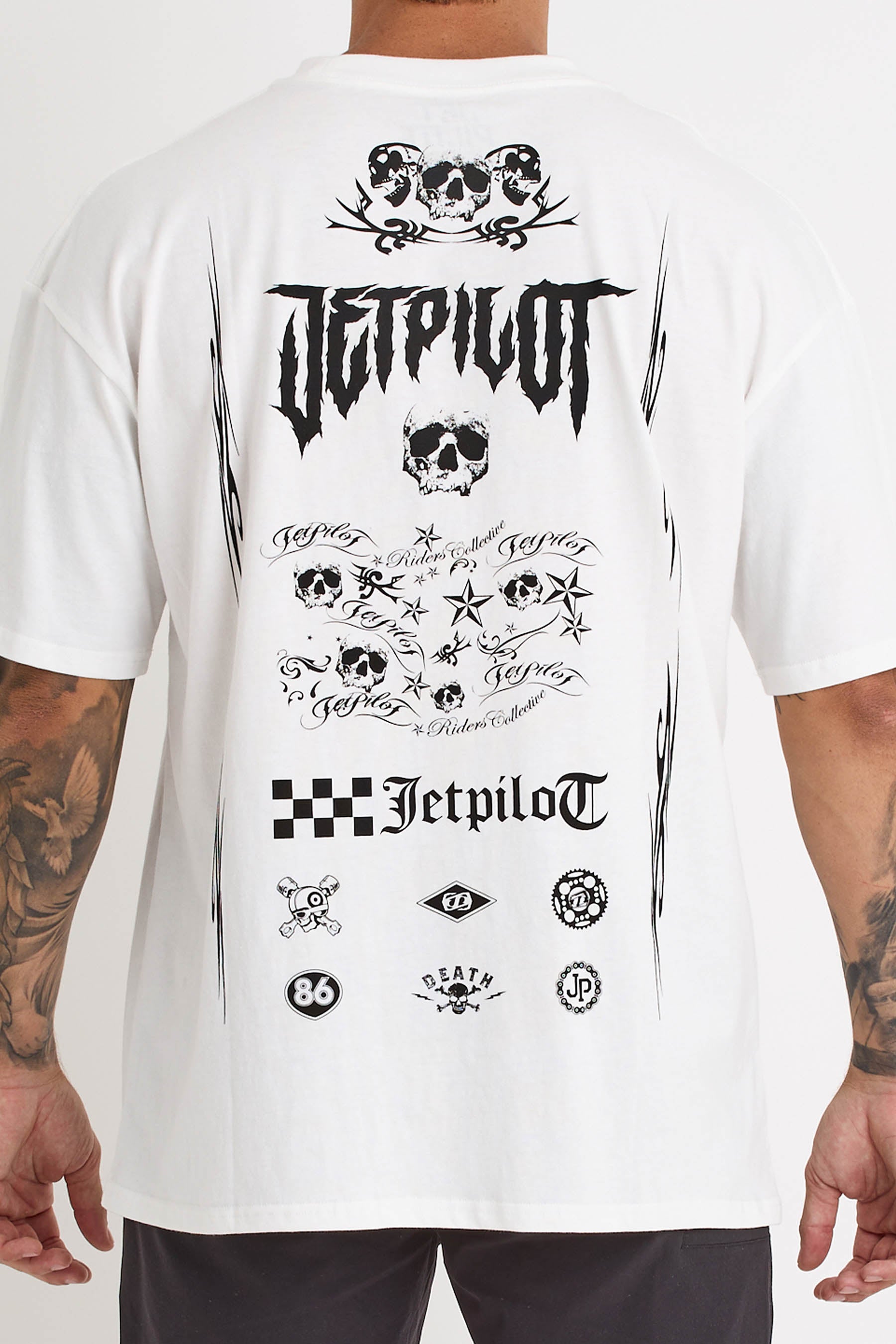 S24615 Jetpilot Thrillseeker Tee - White - 4