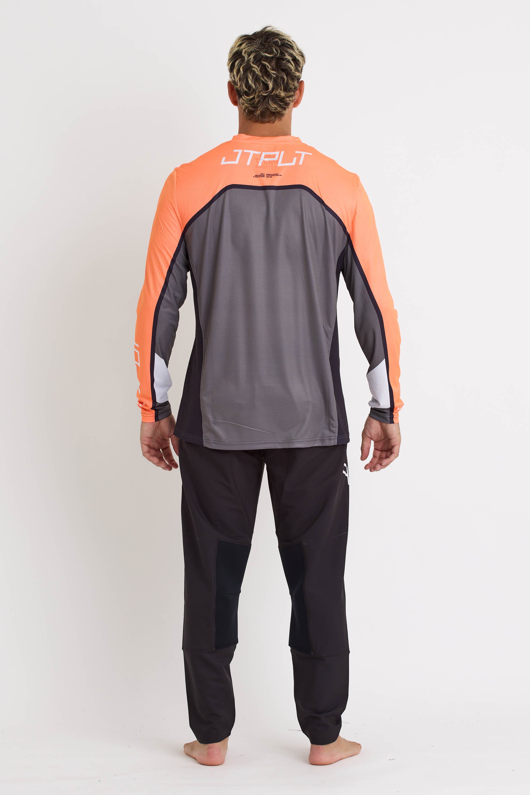 S24617 Jetpilot Vault Rx Moto Jersey - GREY - 3