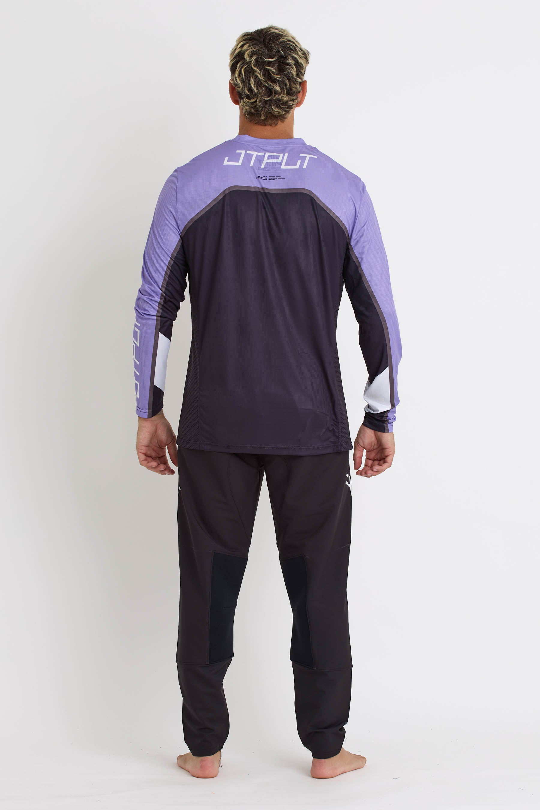 S24617 Jetpilot Vault Rx Moto Jersey - Purple - 3