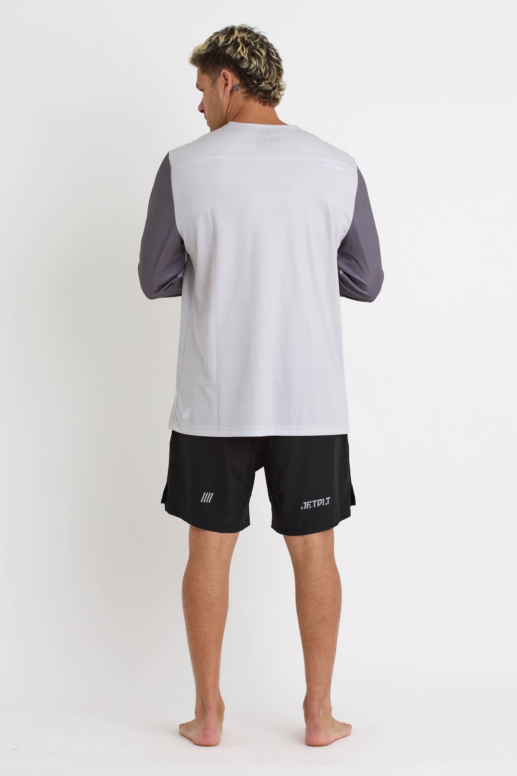 S24620 Jetpilot UV LS Jersey - Grey -3