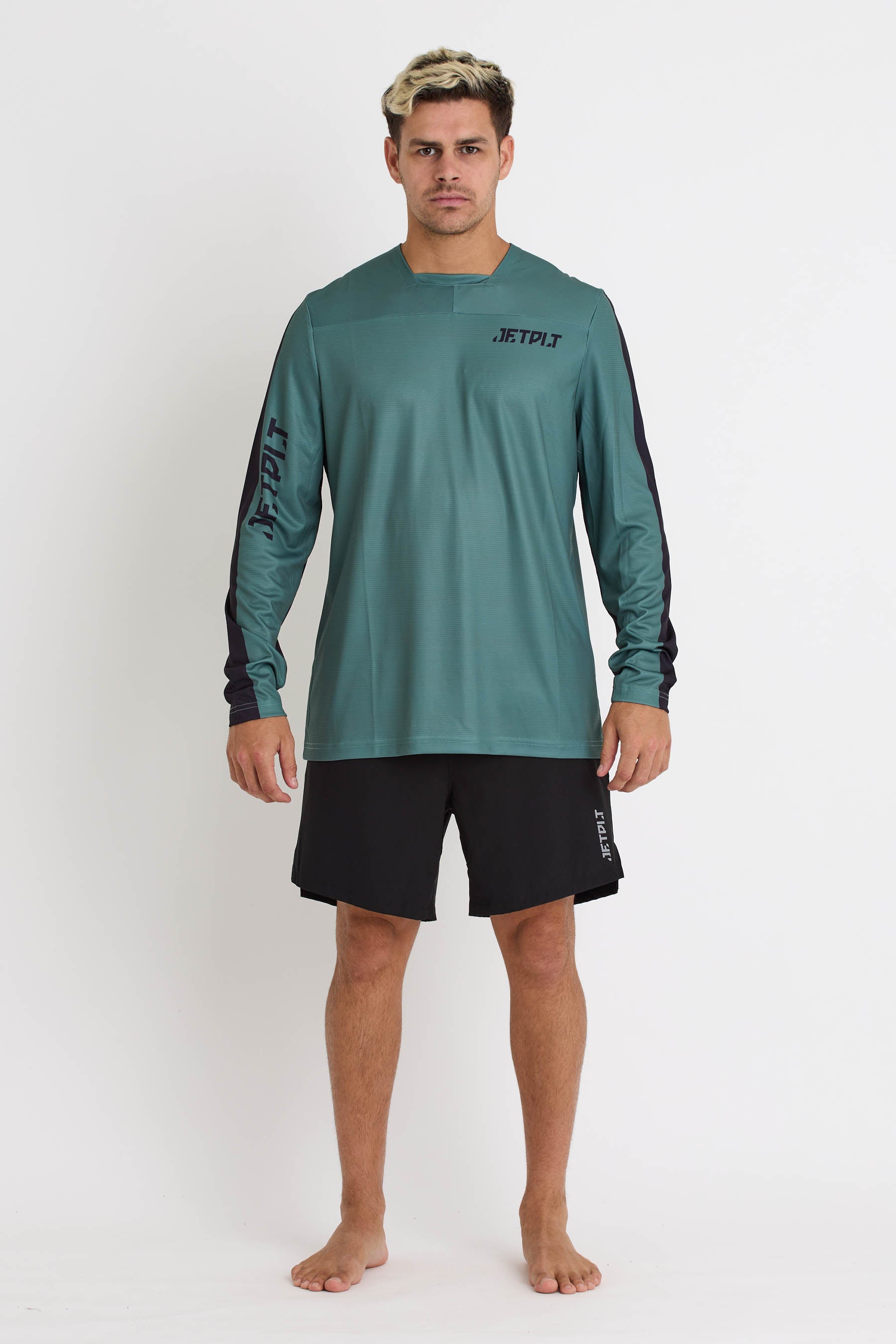 S24620 Jetpilot UV LS Jersey - SAGE -1