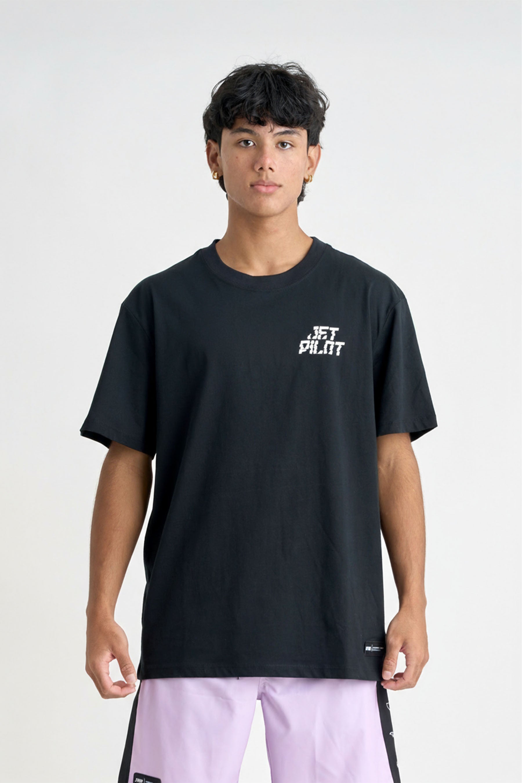 Jetpilot Mirage Tee - Black/White — image 2
