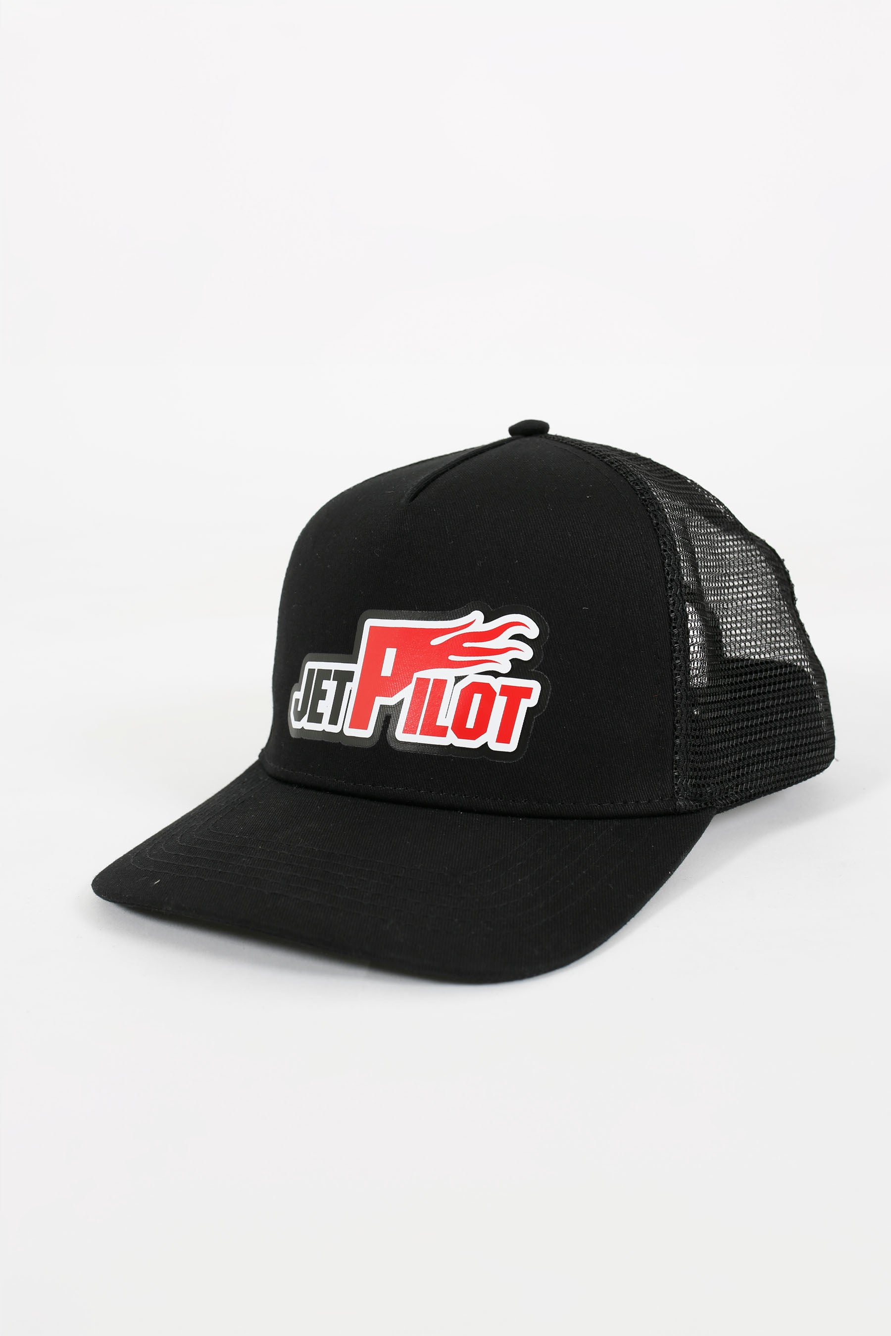 S24805 Jetpilot Risk It All Trucker - Black - 1