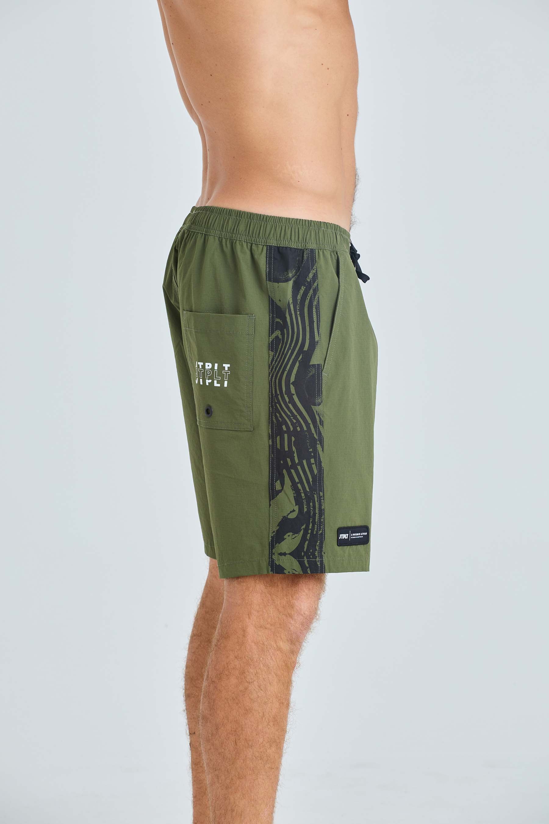 S24900 Jetpilot Felix Boardshort - Forest Green - 4