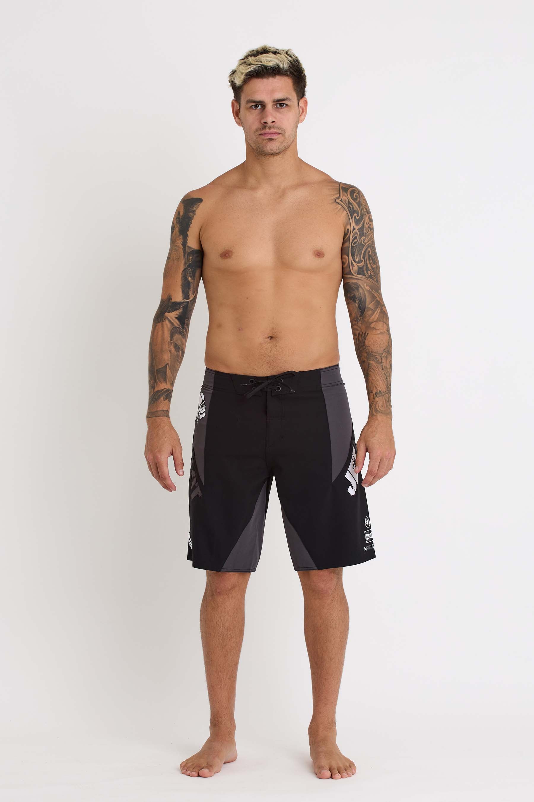 S24902 Jetpilot Risk It All Boardshort - Black - 1