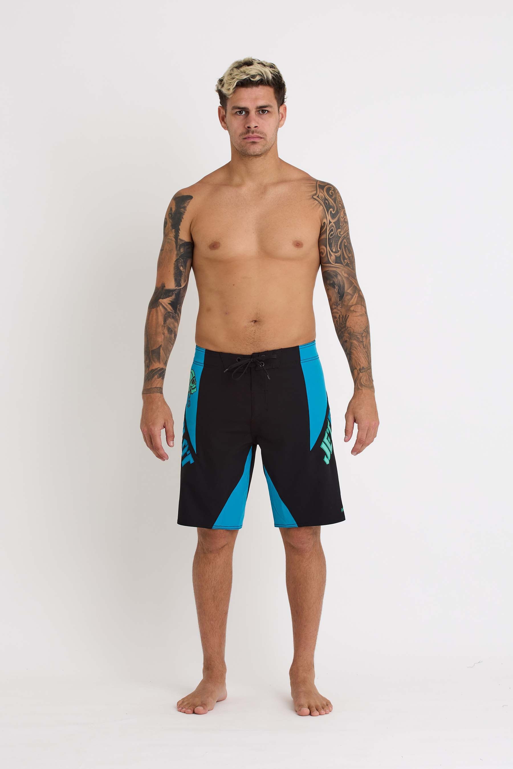 S24902 Jetpilot Risk It All Boardshort - Blue - 1