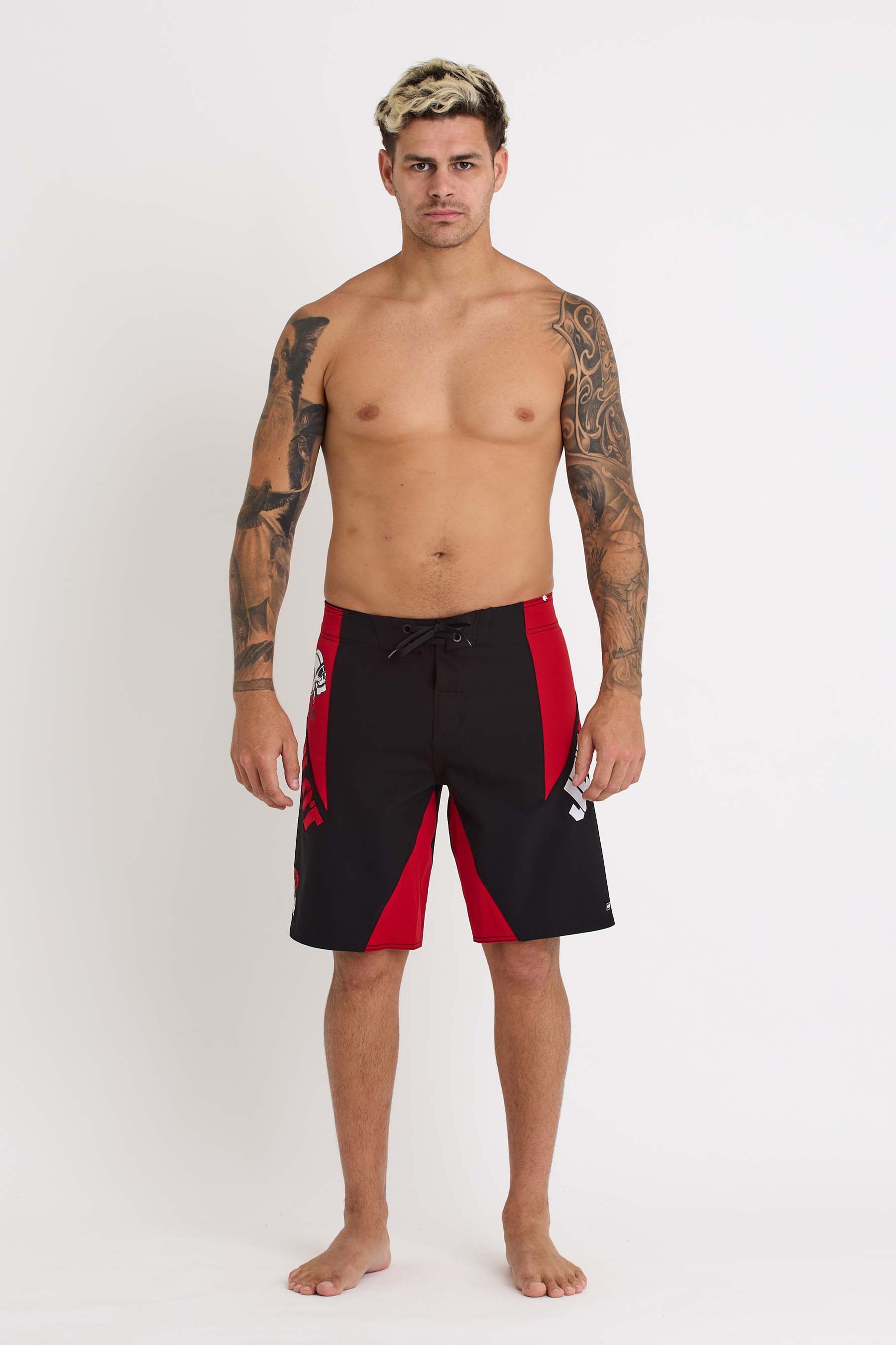 S24902 Jetpilot Risk It All Boardshort - Red - 1