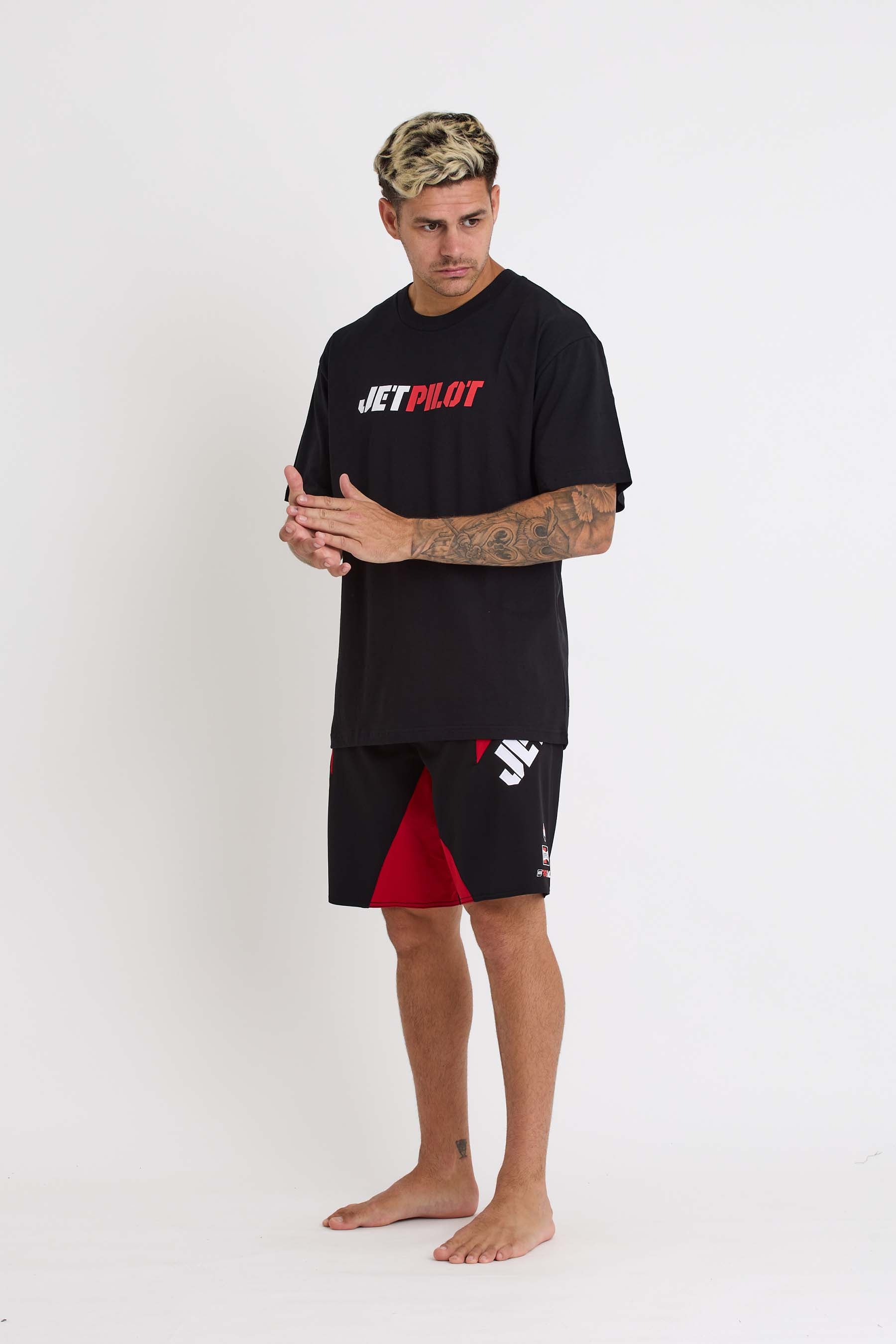 S24902 Jetpilot Risk It All Boardshort - Red - 5