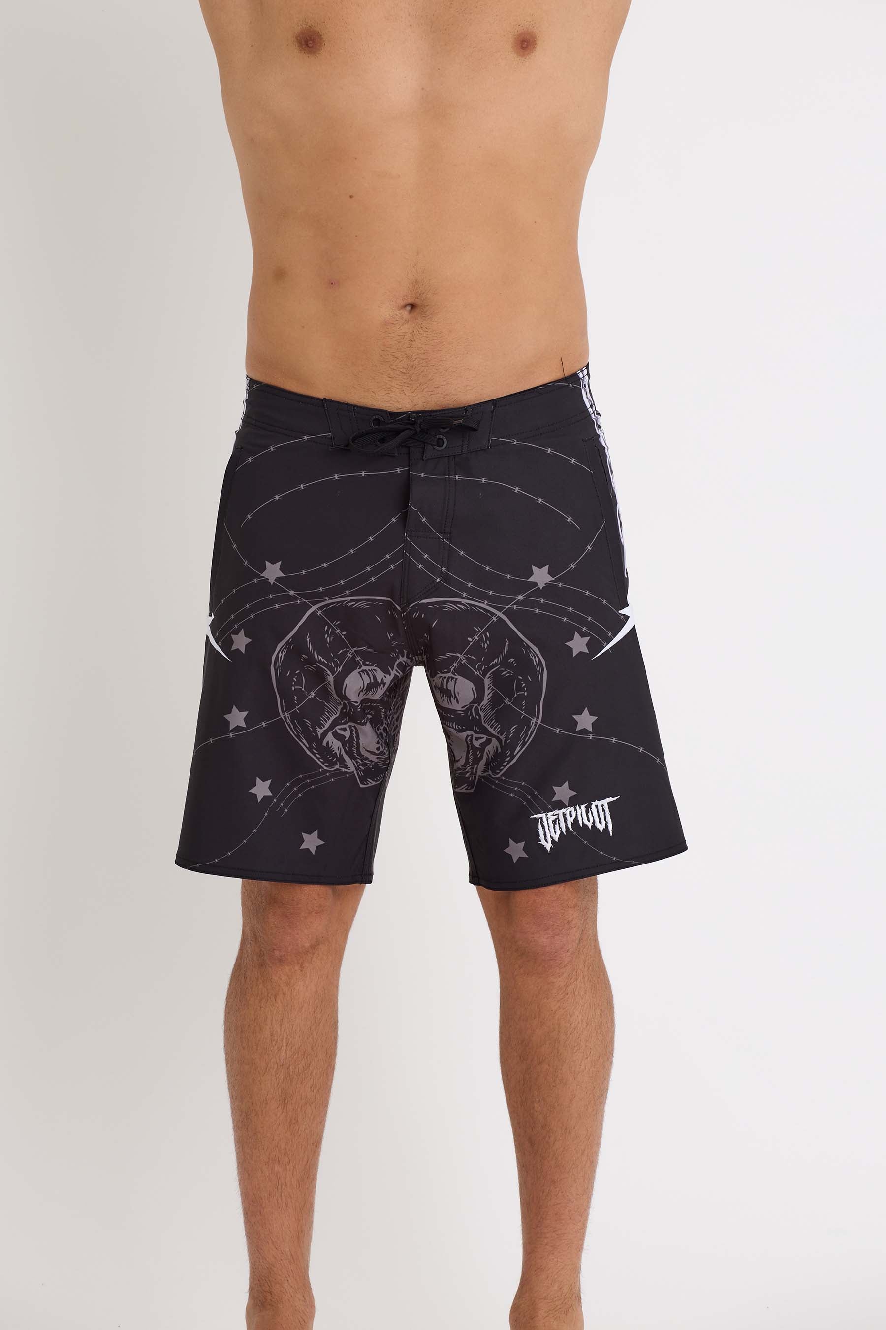 S24908 Jetpilot Thrillseeker Boardshort - Black - 2