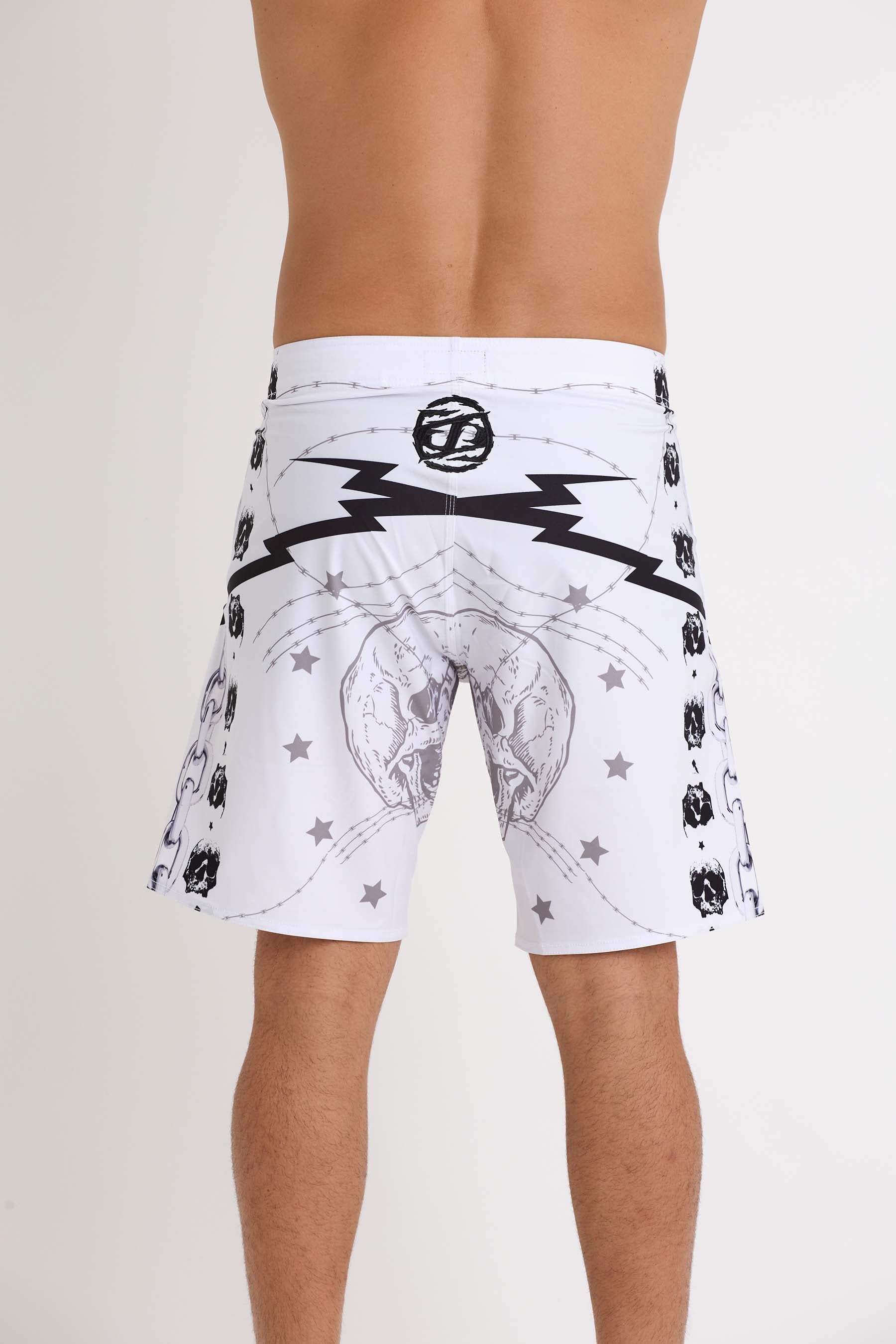 S24908 Jetpilot Thrillseeker Boardshort - White - 4