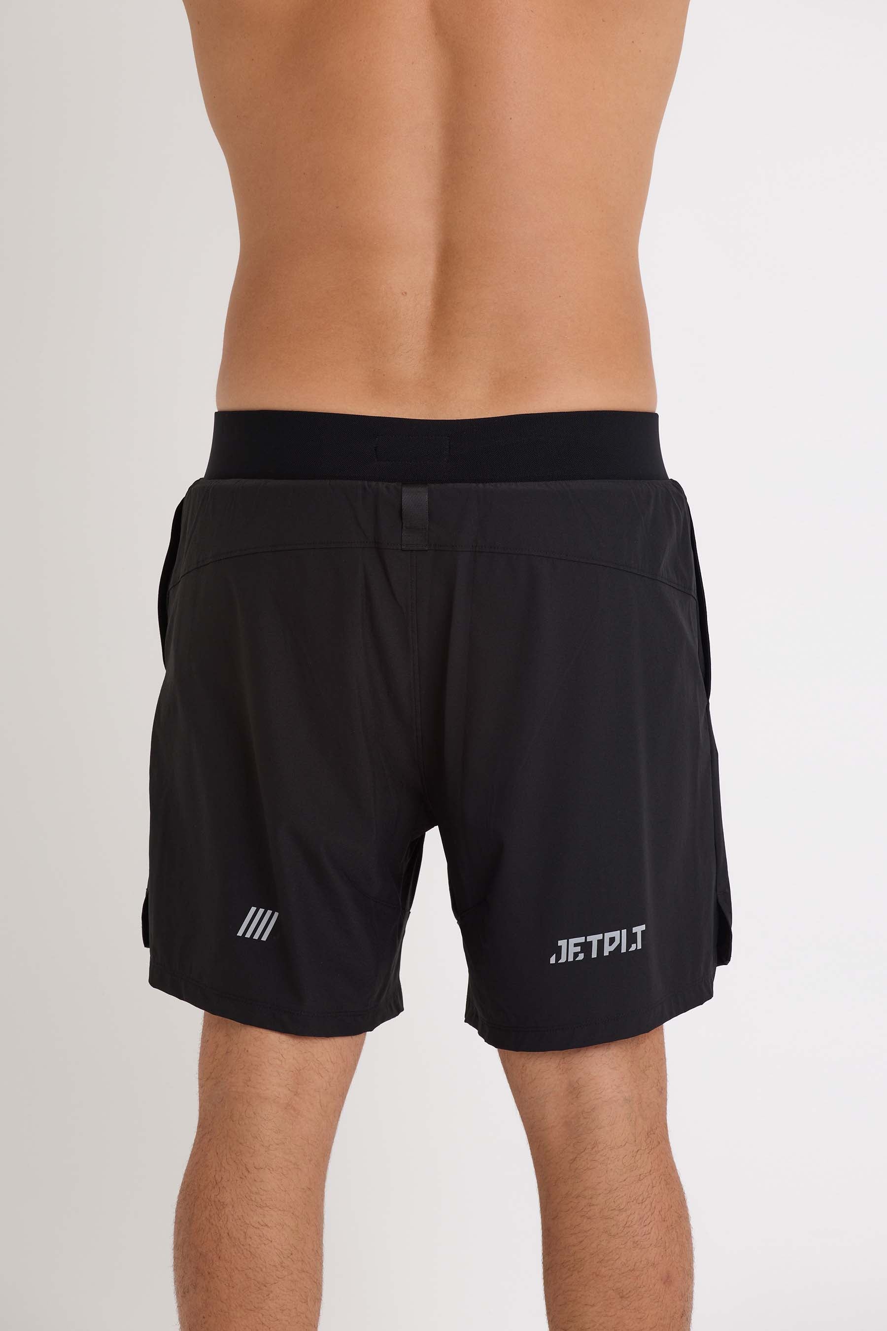 S24915 Jetpilot Rideshort Lycra - Black - 4