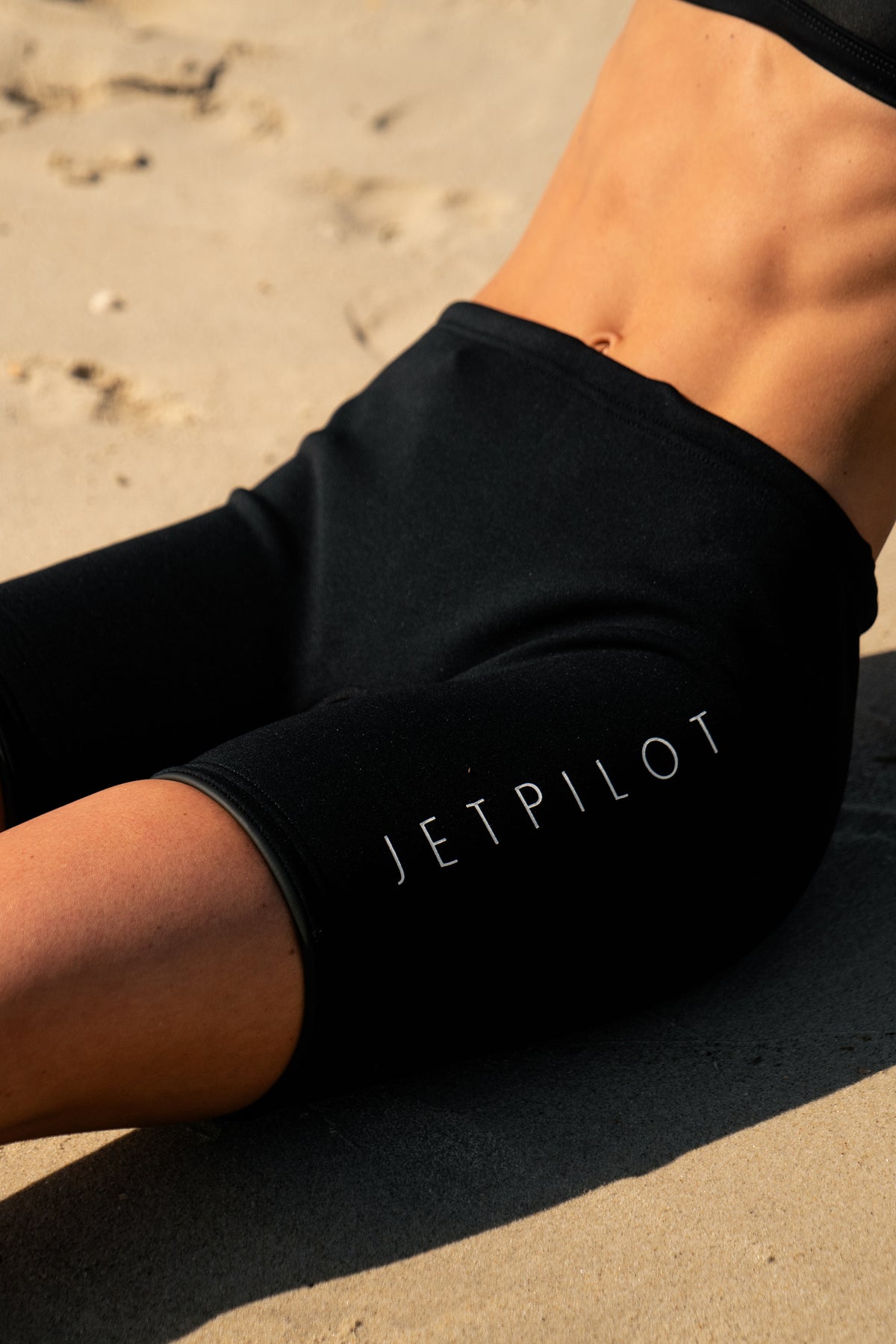 Jetpilot Corp 7" Neoprene Short - Black