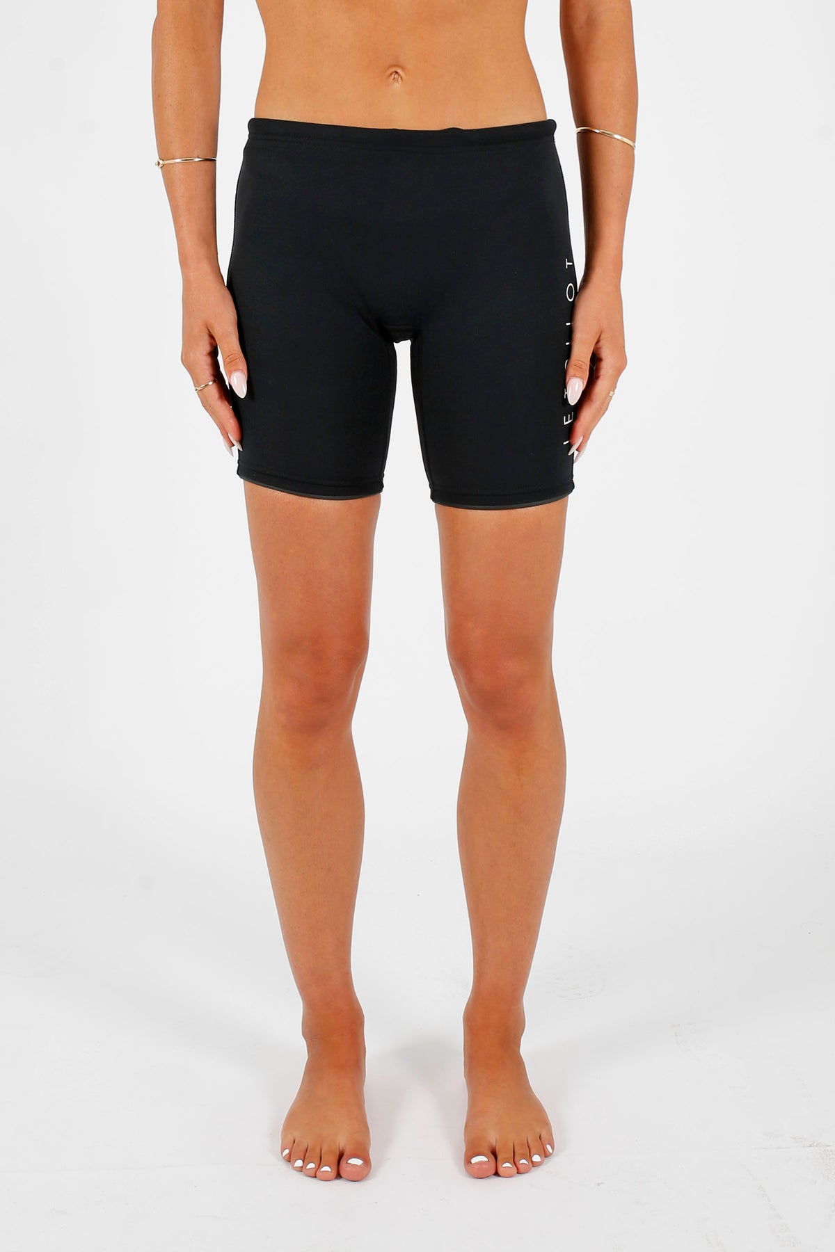 Jetpilot Corp 7" Ladies Wetsuit Shorts - Black