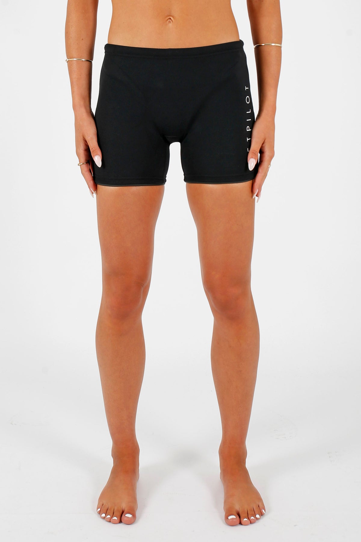 Jetpilot Corp 5" Ladies Wetsuit Shorts - Black