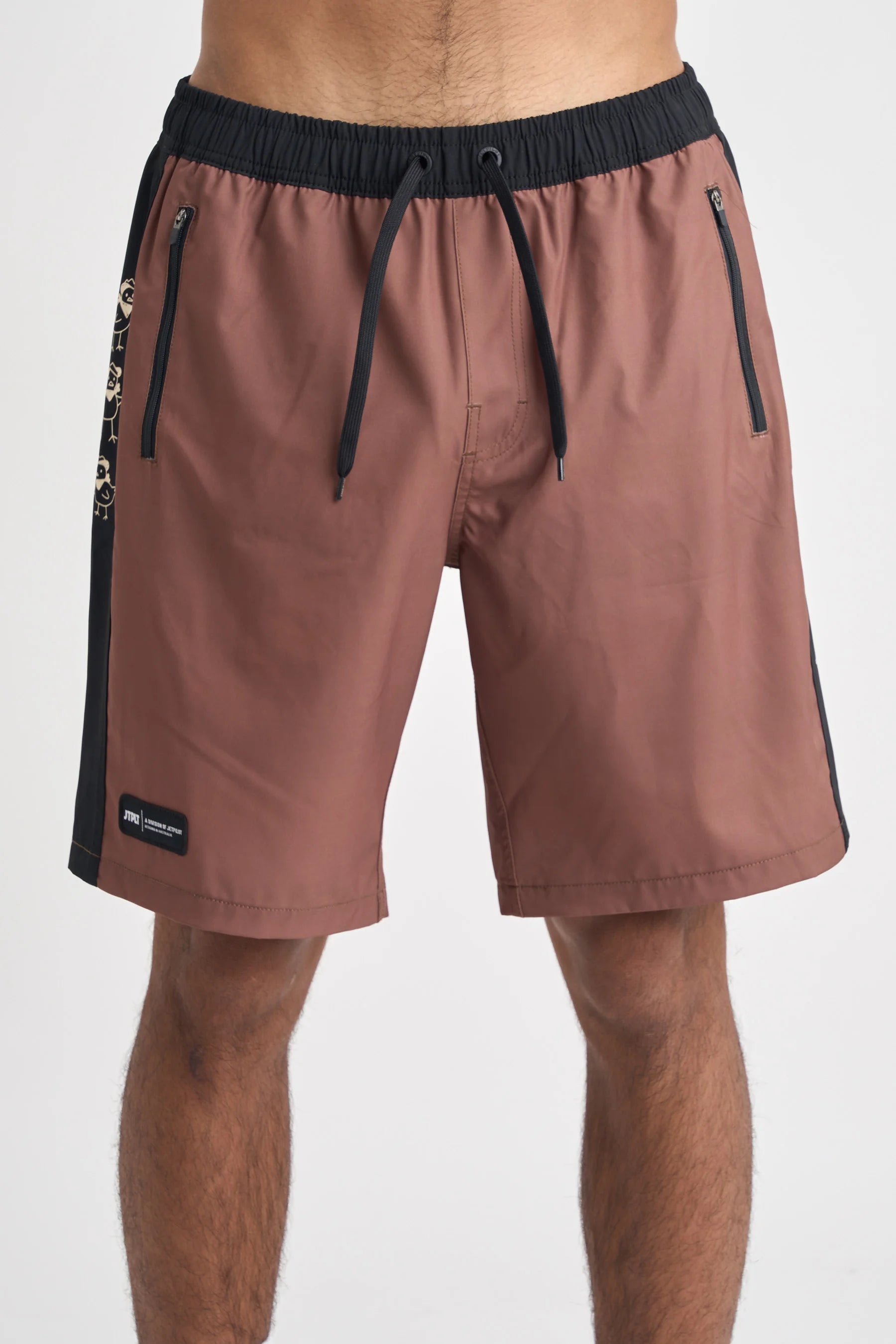 Jetpilot Chicken Boardshorts - Brown