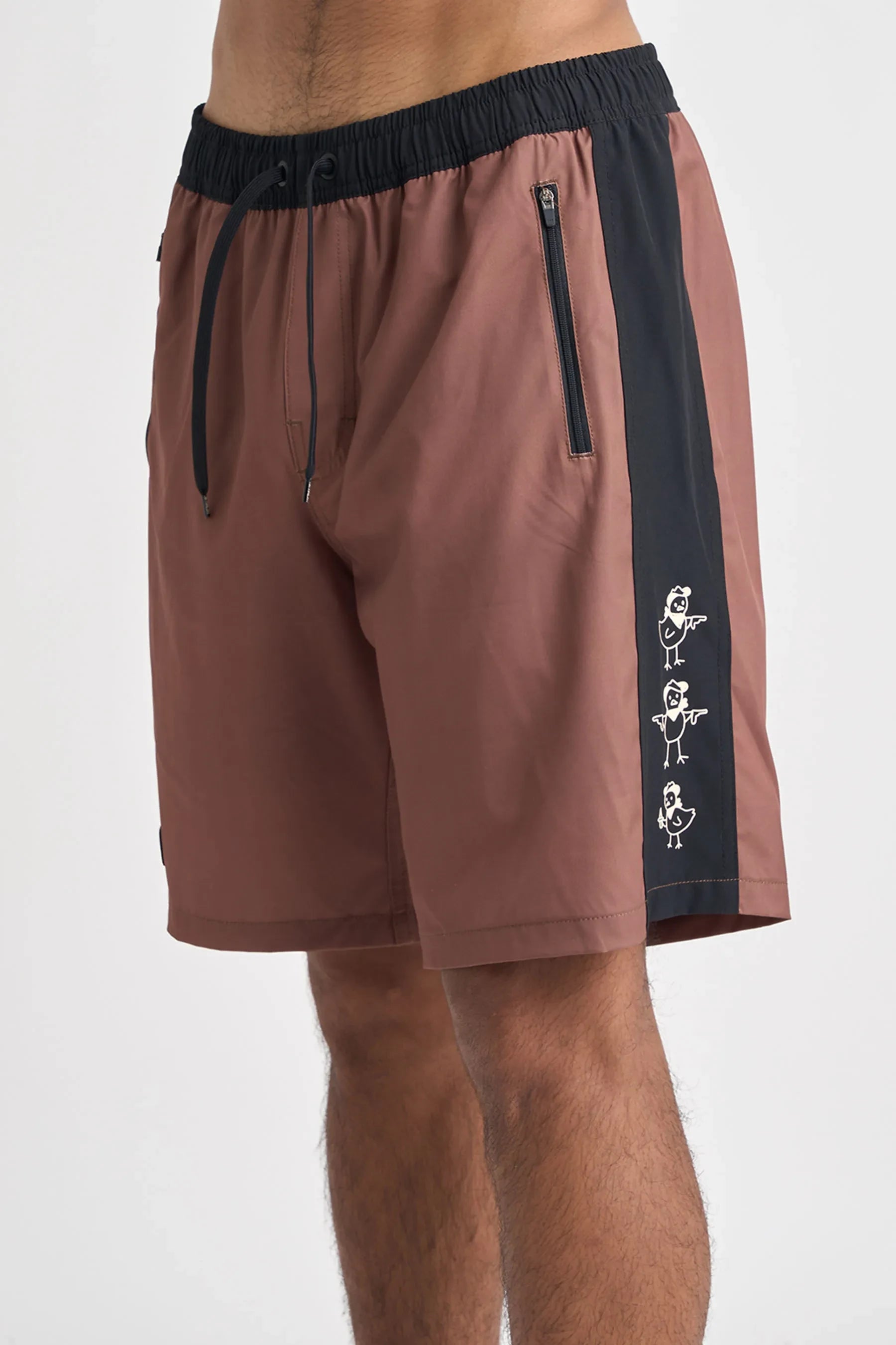 Jetpilot Chicken Boardshorts - Brown 3