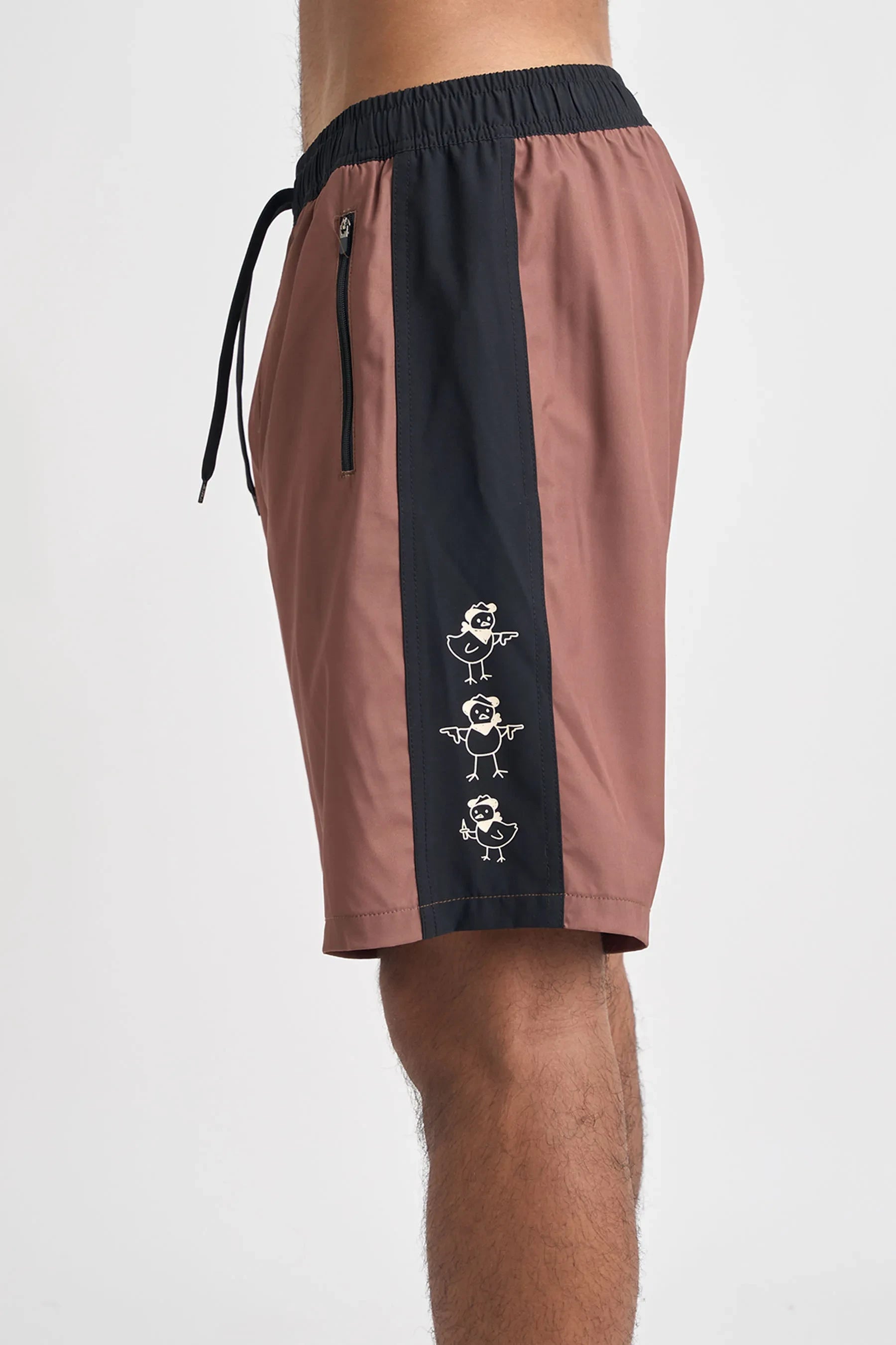 Jetpilot Chicken Boardshorts - Brown 4