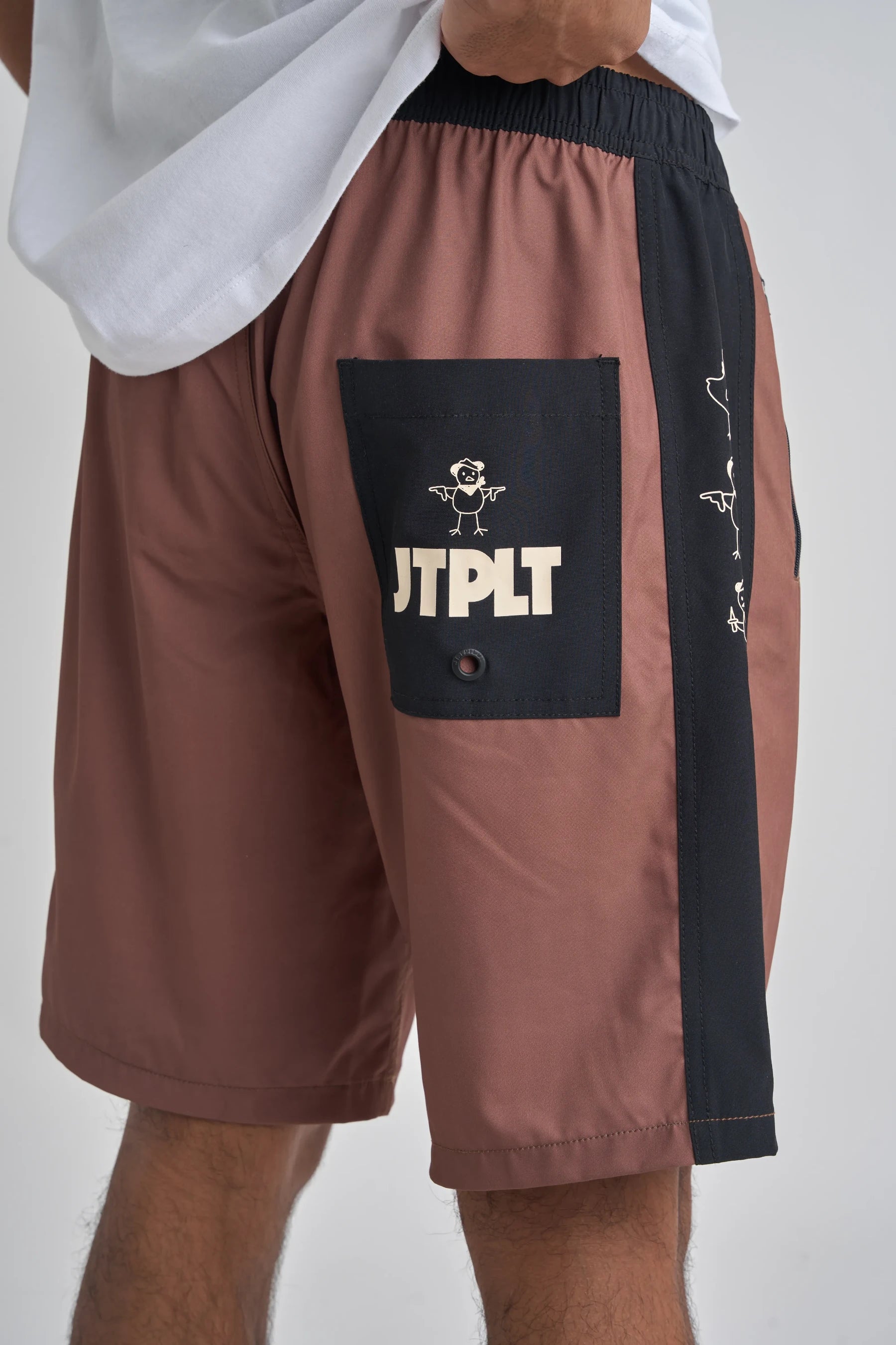 Jetpilot Chicken Boardshorts - Brown 6