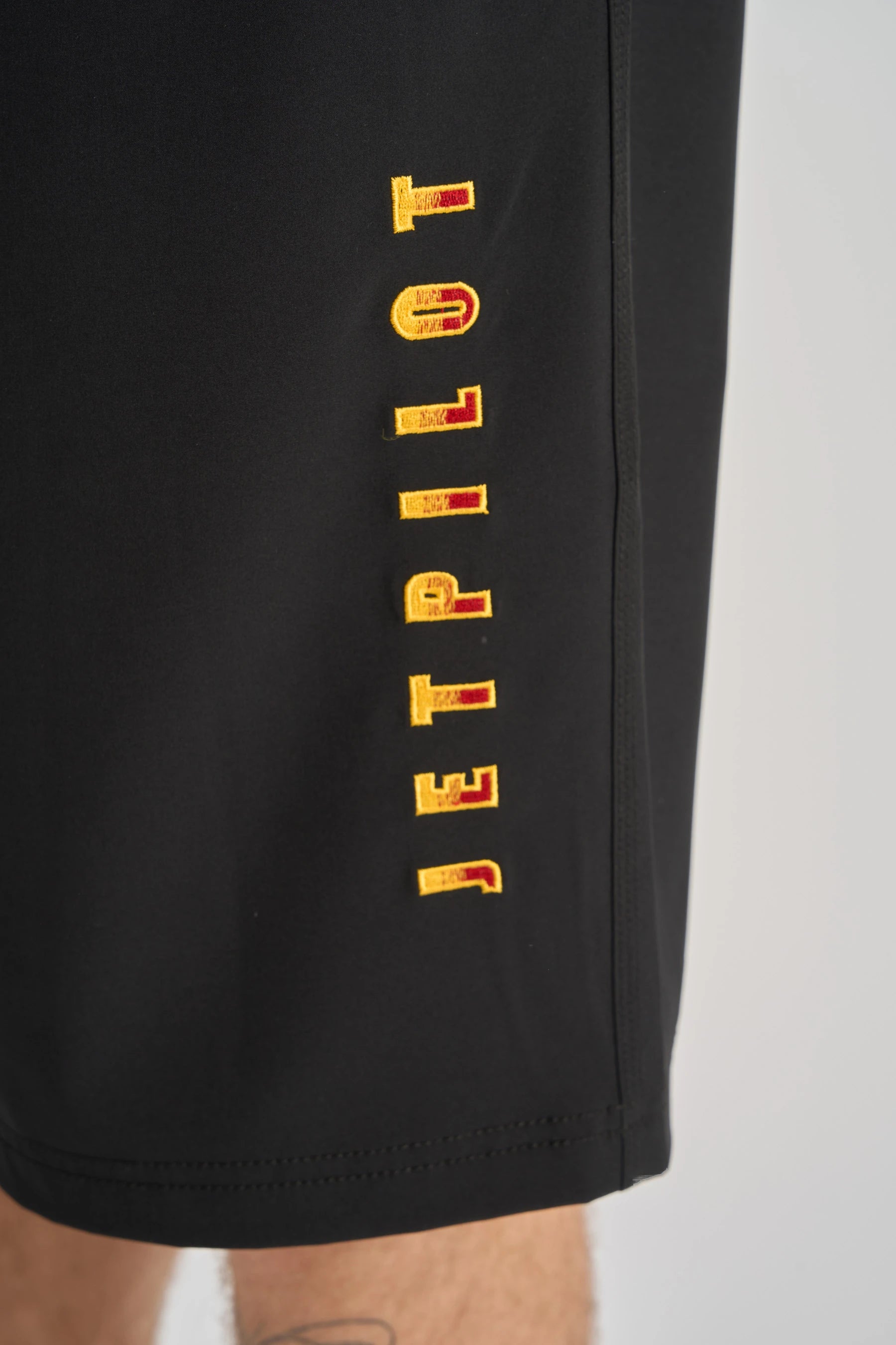 Jetpilot Flames Boardshort - Black/Red