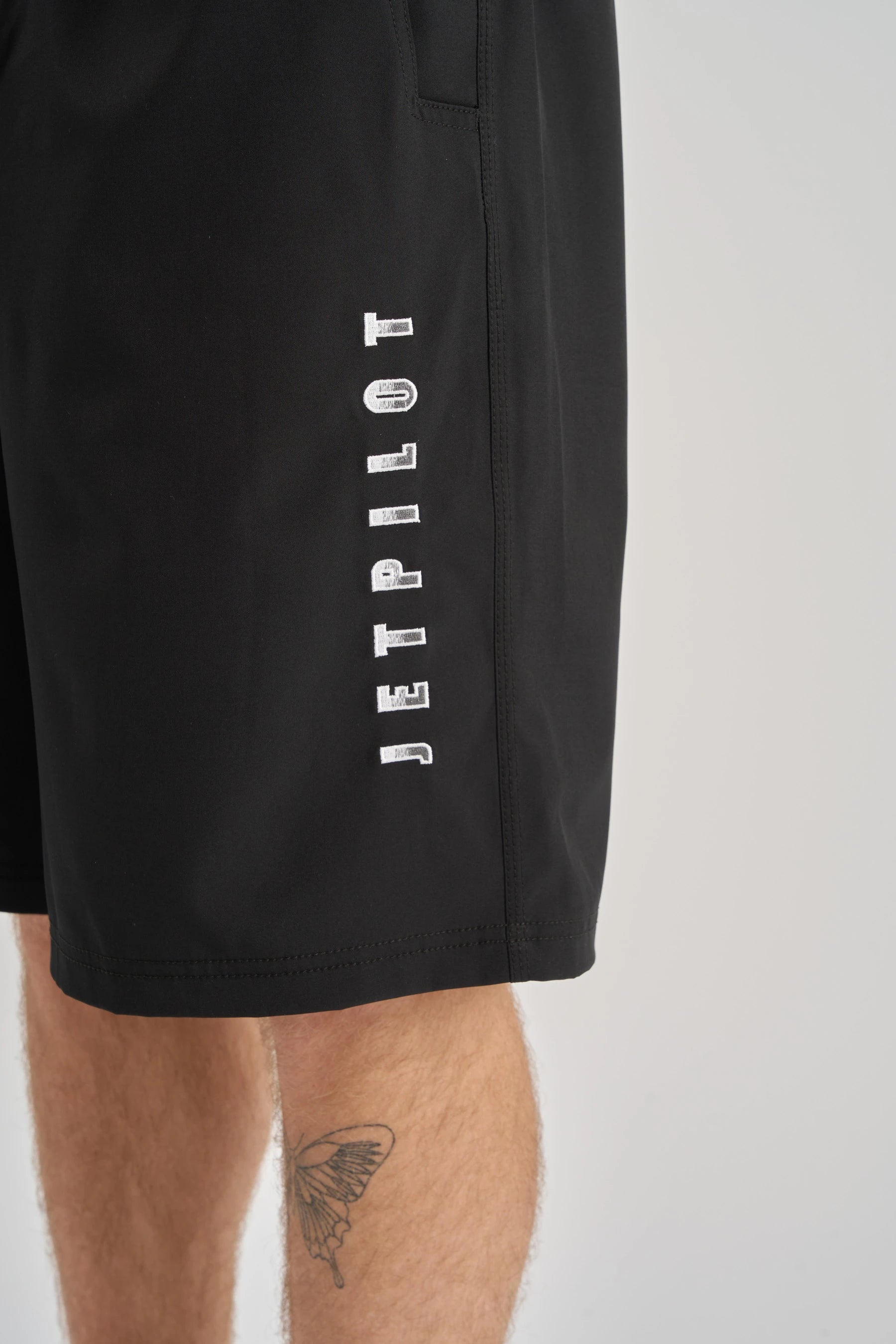 Jetpilot Flames Boardshort - Black/White