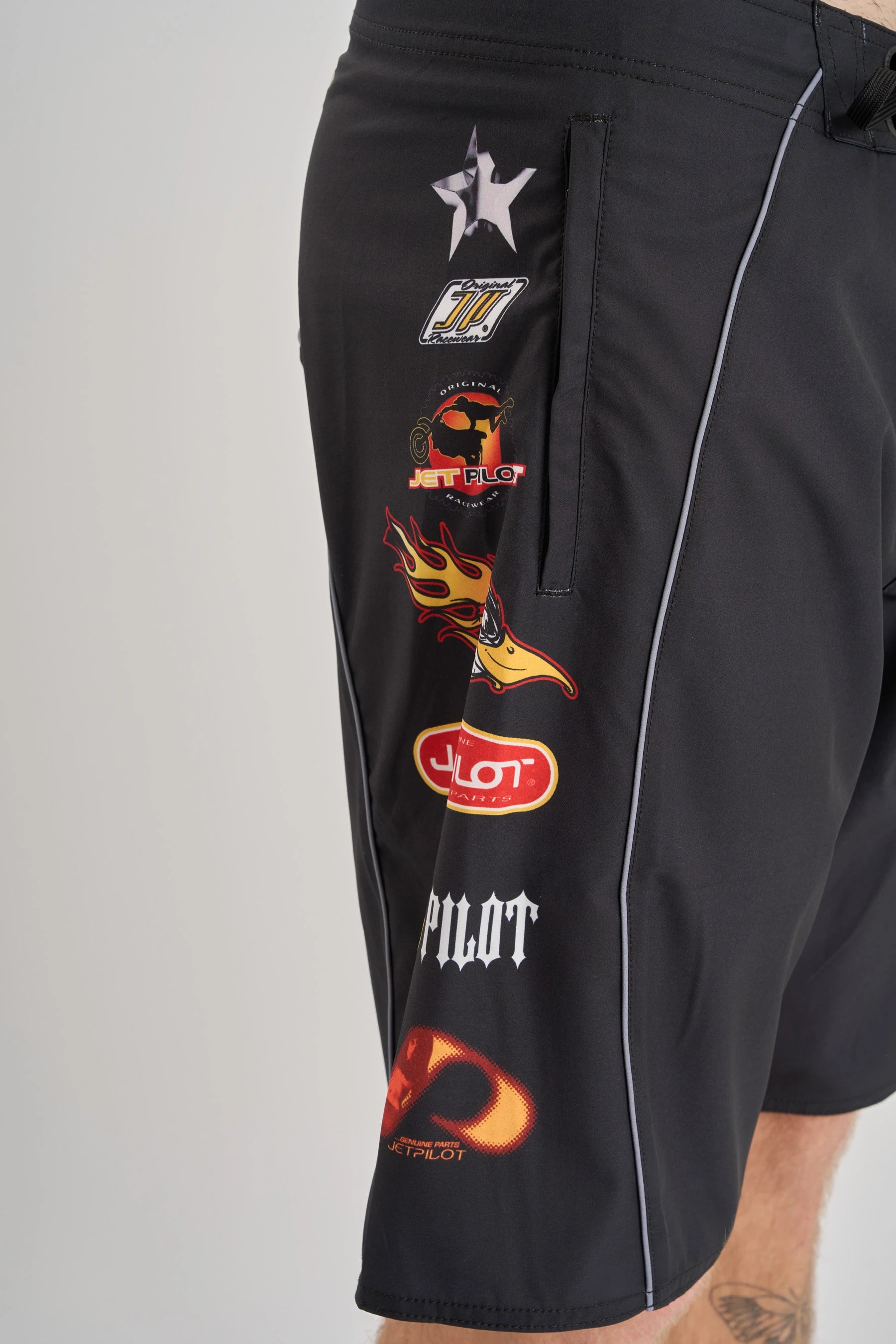 Jetpilot High Flyer Boardshort - Black 6
