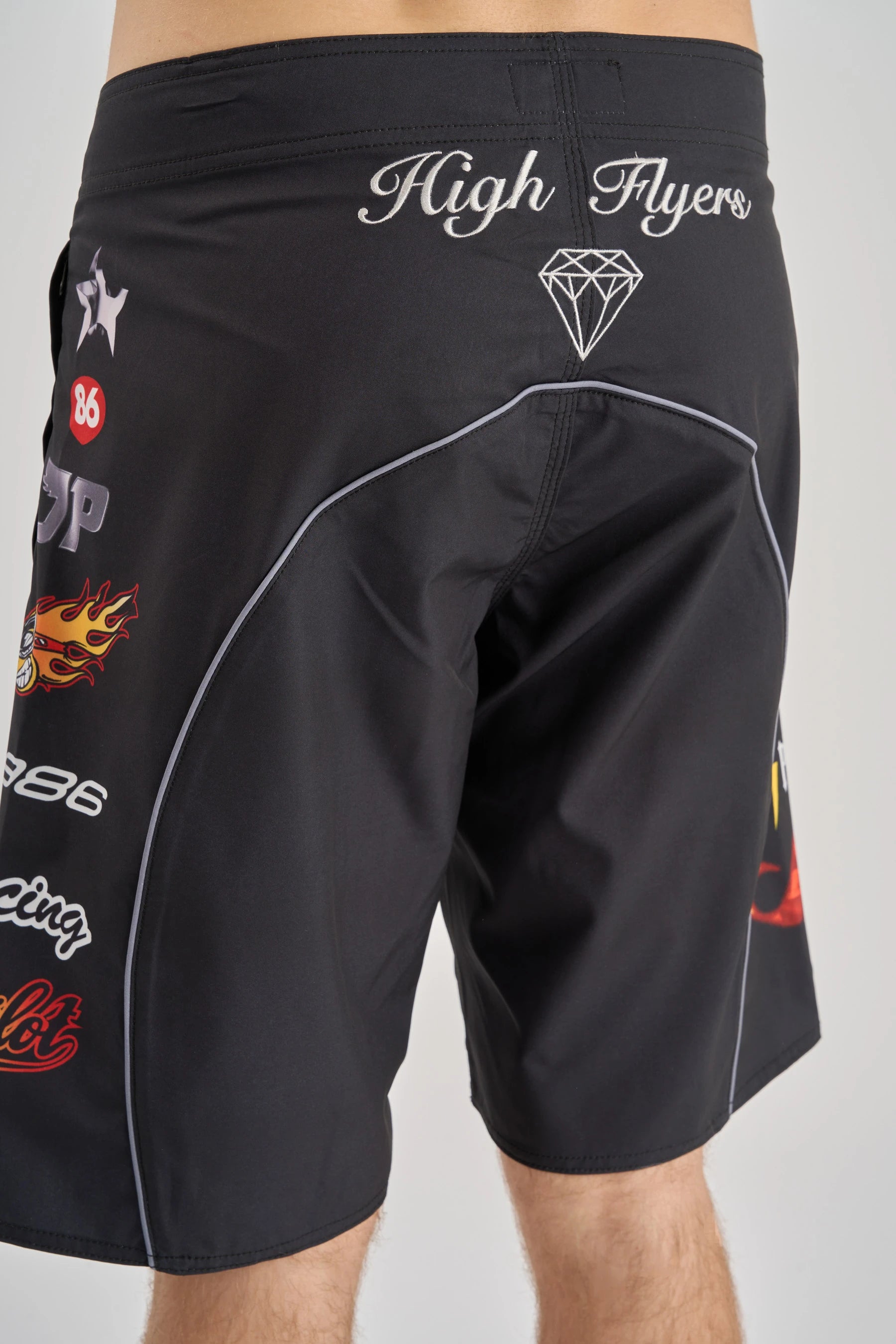 Jetpilot High Flyer Boardshort - Black 7