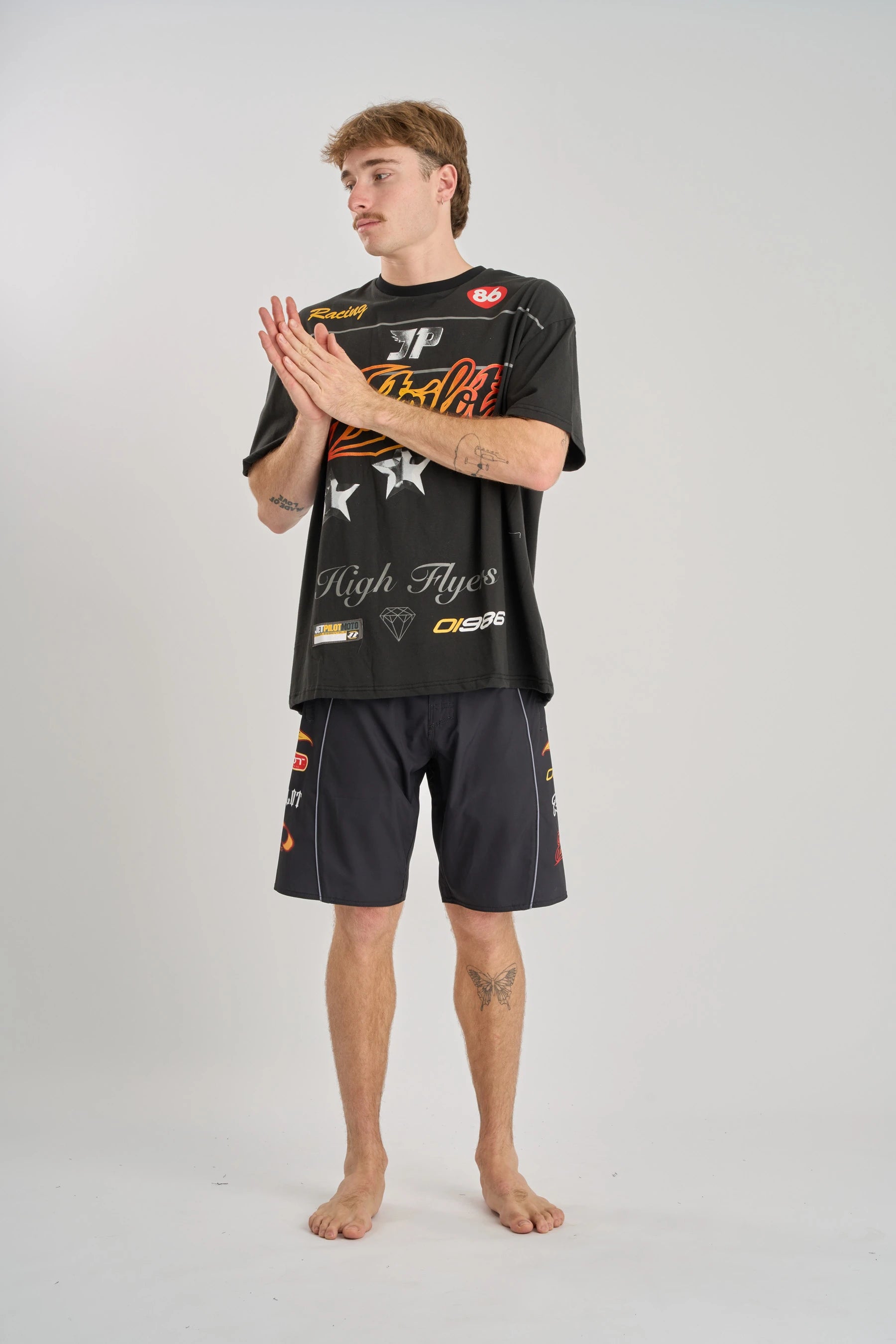 Jetpilot High Flyer Boardshort - Black 2
