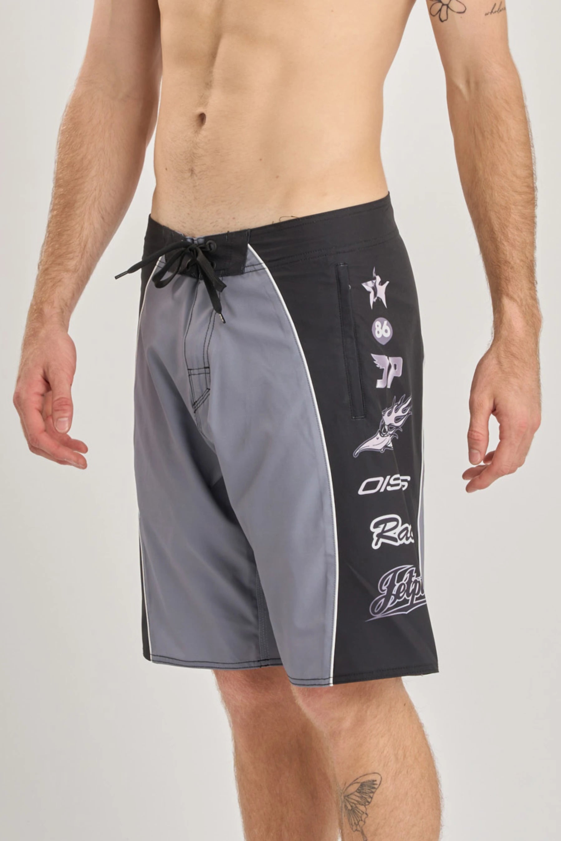 Jetpilot High Flyer Boardshort - Grey 3