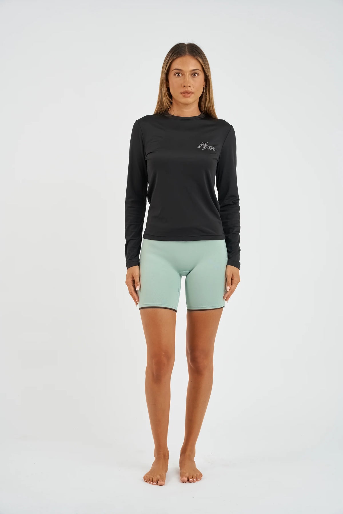 Jetpilot Corp 7" Ladies Wetsuit Shorts - Sage