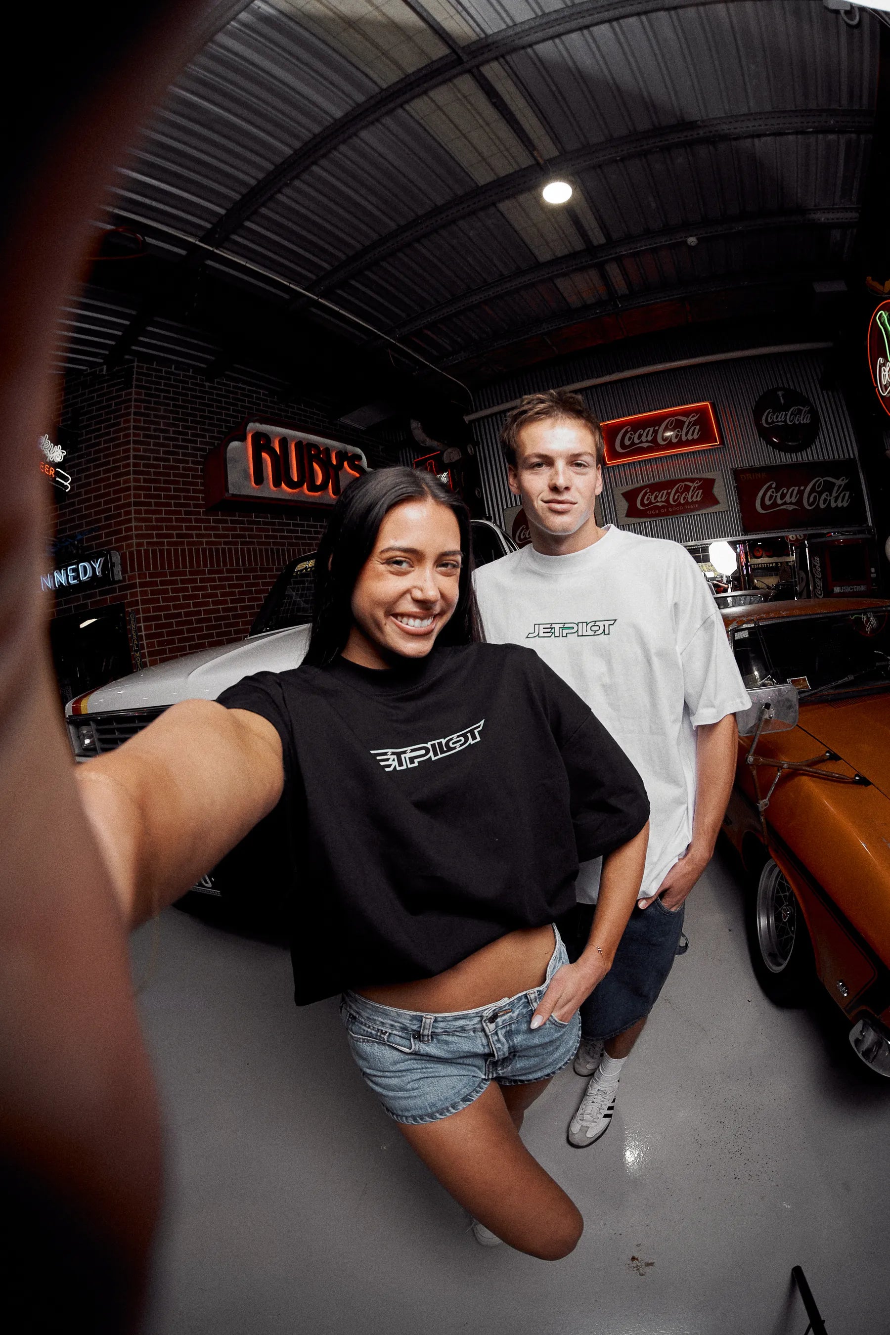 Jetpilot Stocked Up Spinal Mens Tee - Black