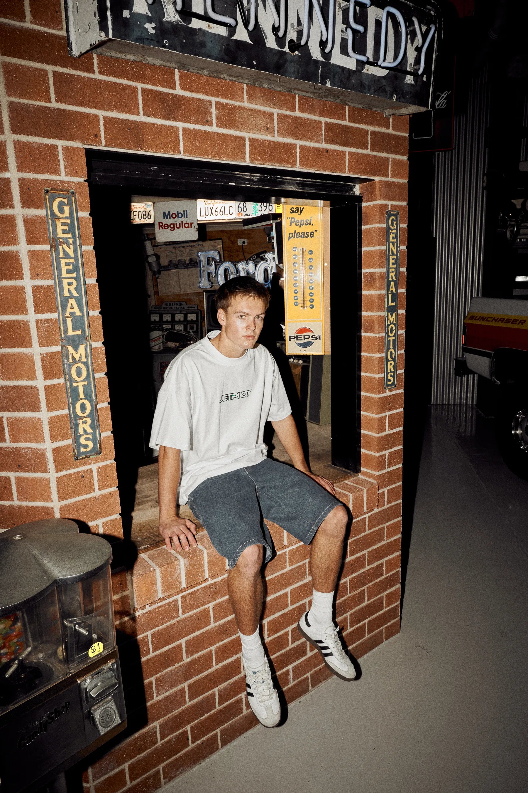 Jetpilot Stocked Up Spinal Mens Tee - White
