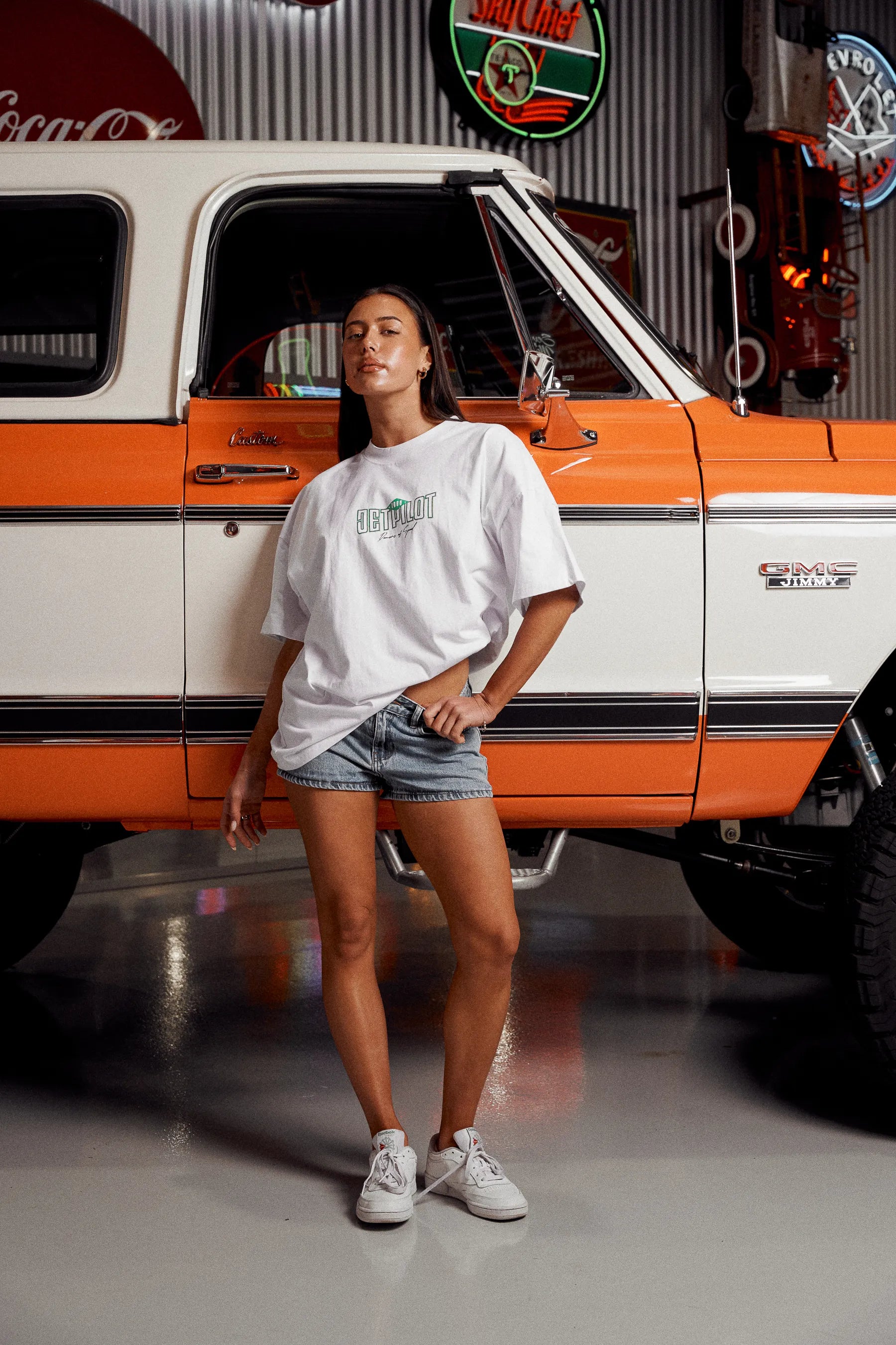 Jetpilot Stocked Up Spinal Mens Tee - White