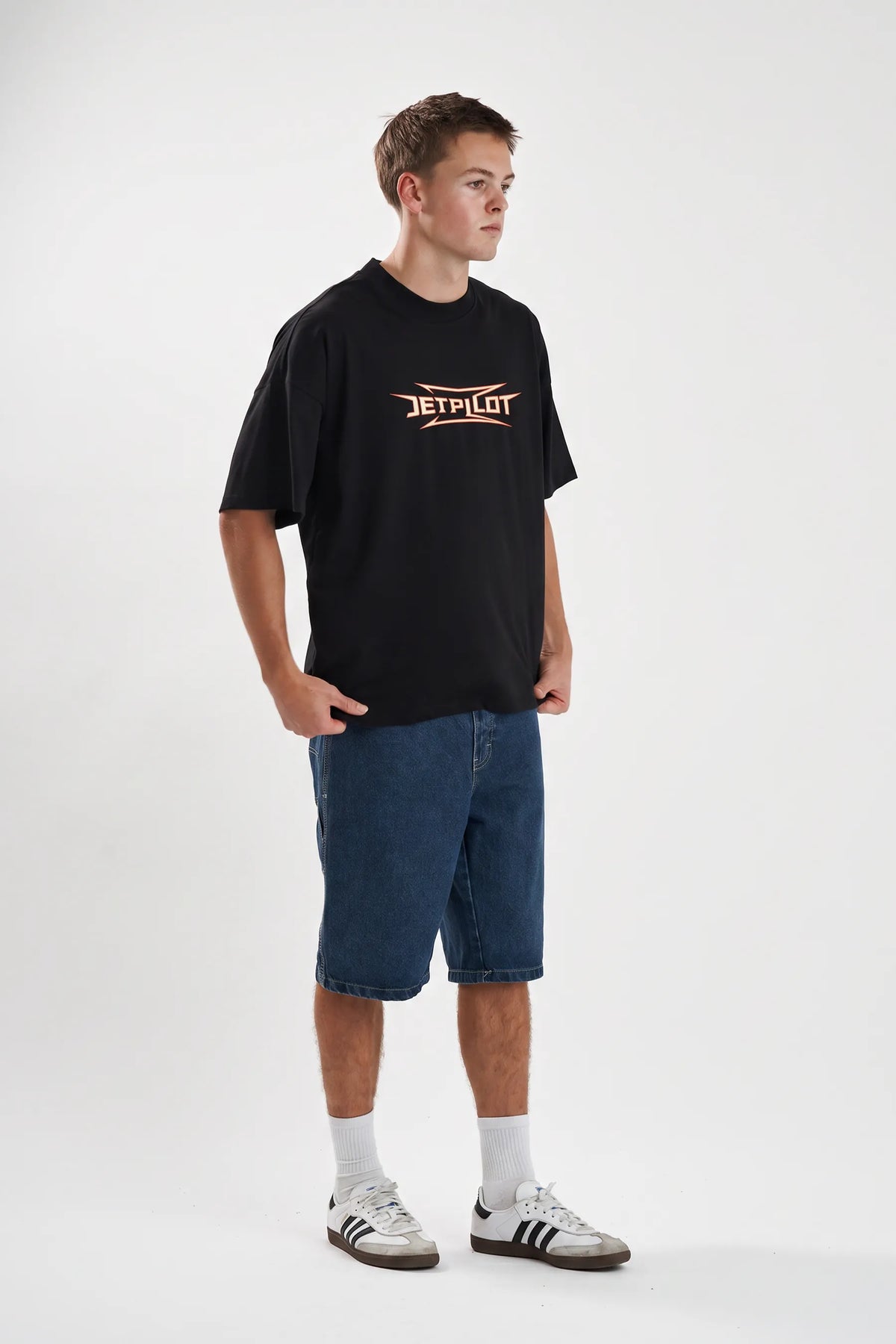 Jetpilot Velocity Mens Tee - Black