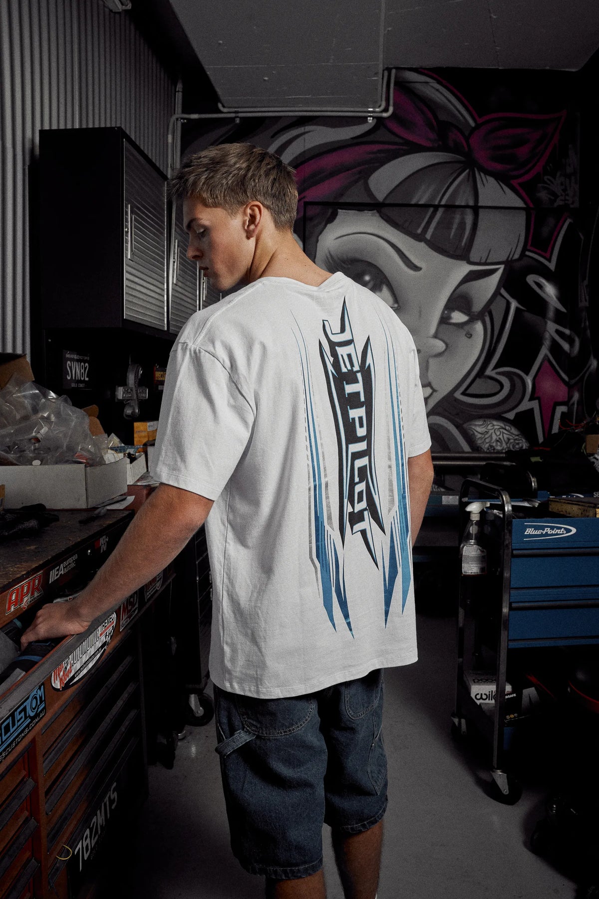 Jetpilot Velocity Mens Tee - White