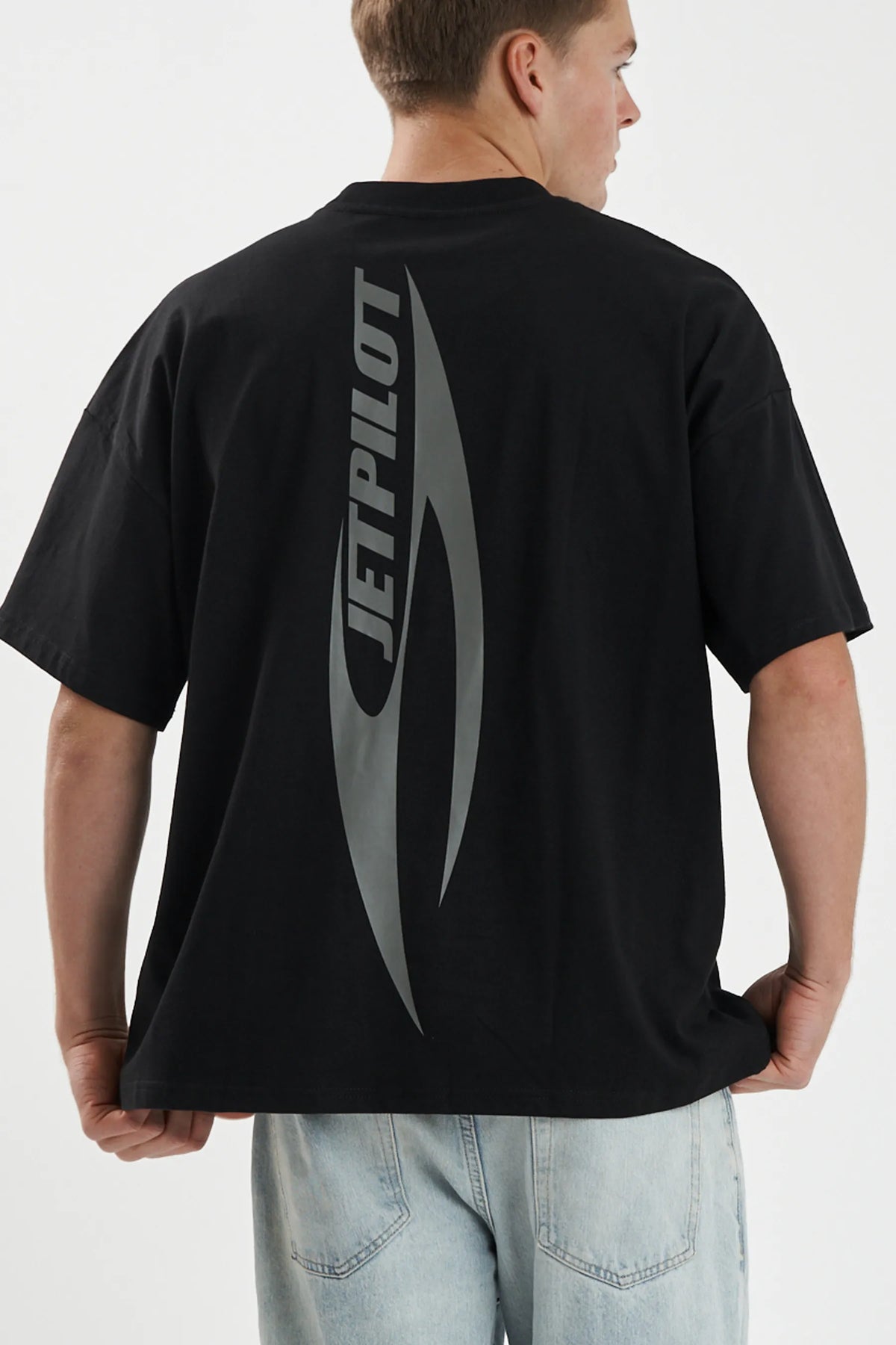 Jetpilot Seekers Mens Tee - Black