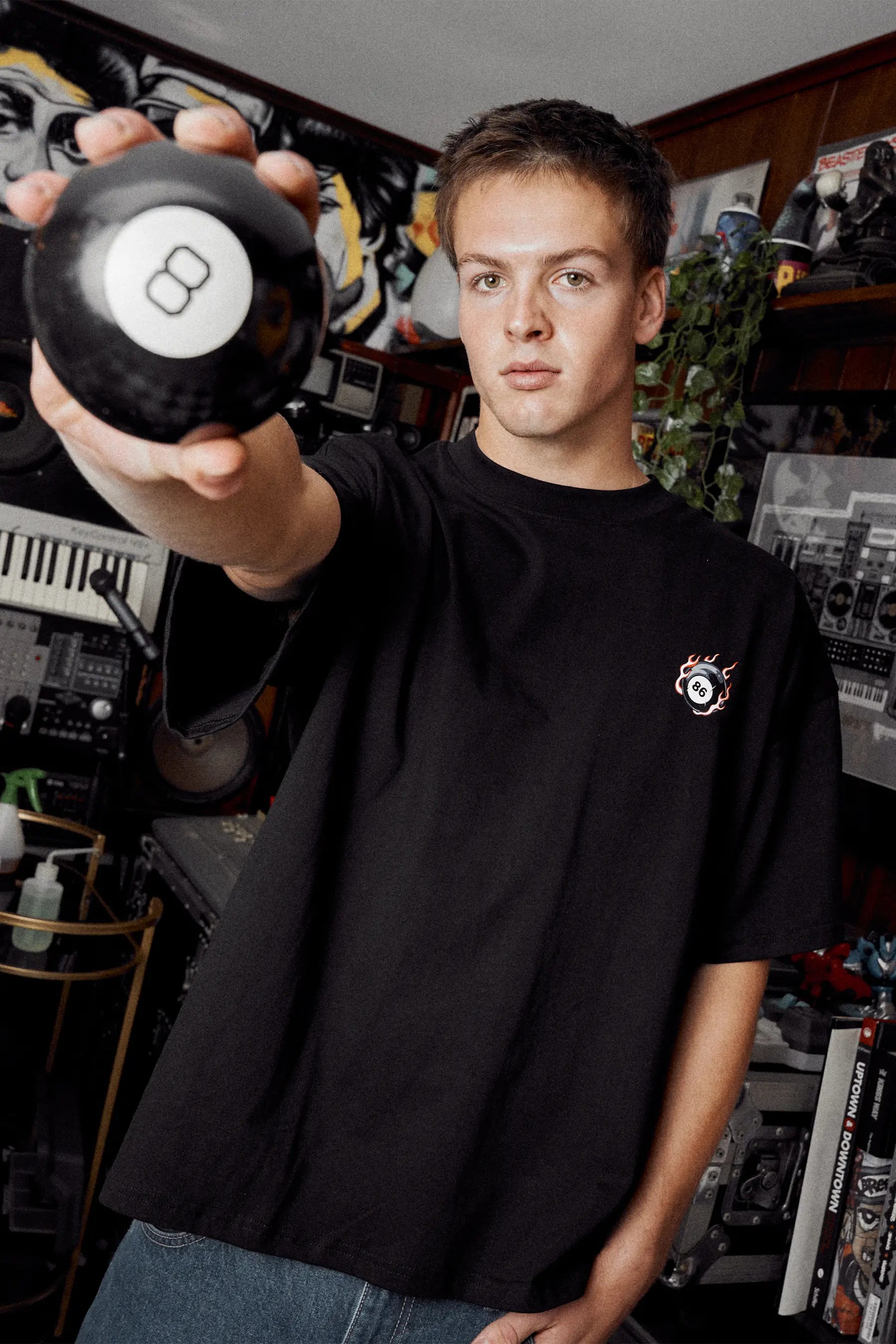 Jetpilot Baller Mens Tee - Black