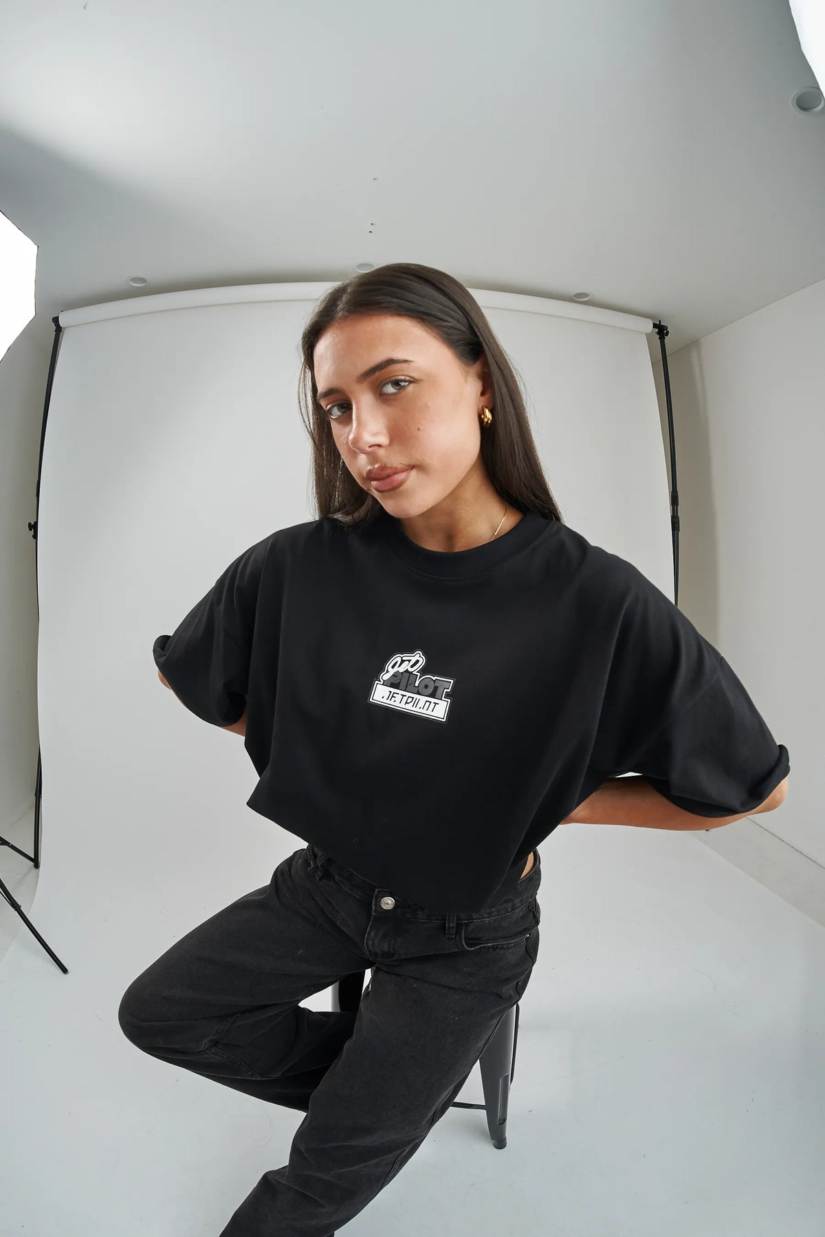 Jetpilot 40th Anniversary Tee - Black