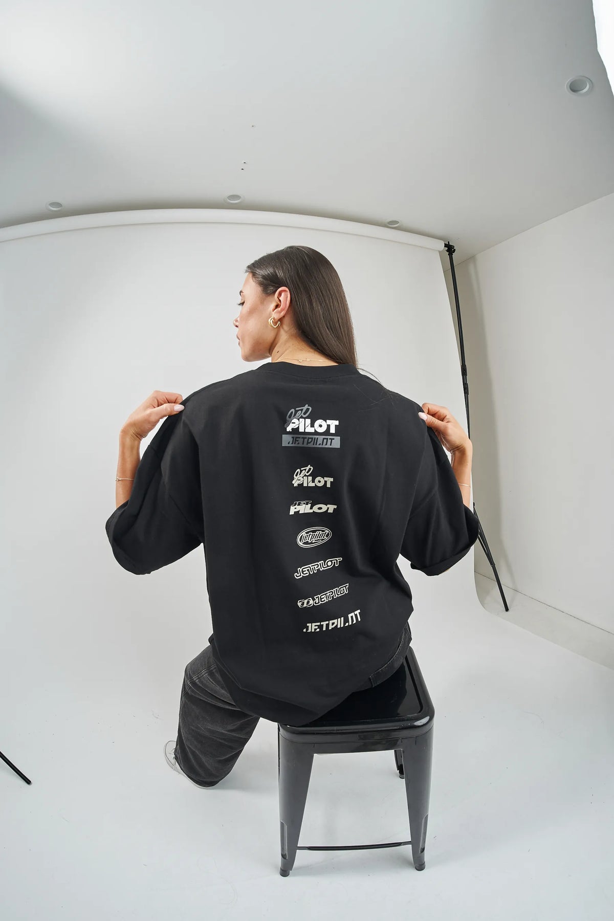 Jetpilot 40th Anniversary Tee - Black