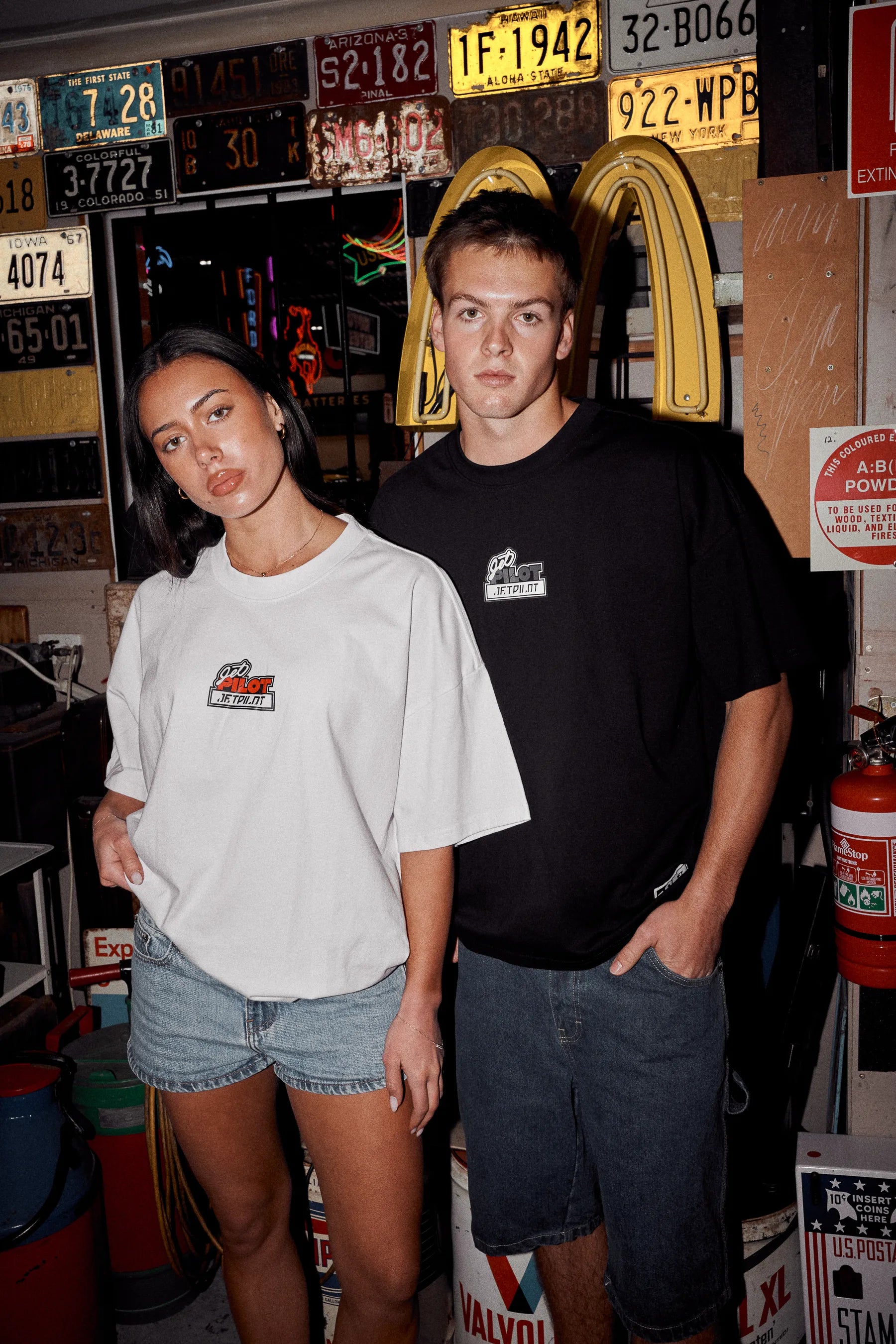 Jetpilot 40th Anniversary Tee - Black
