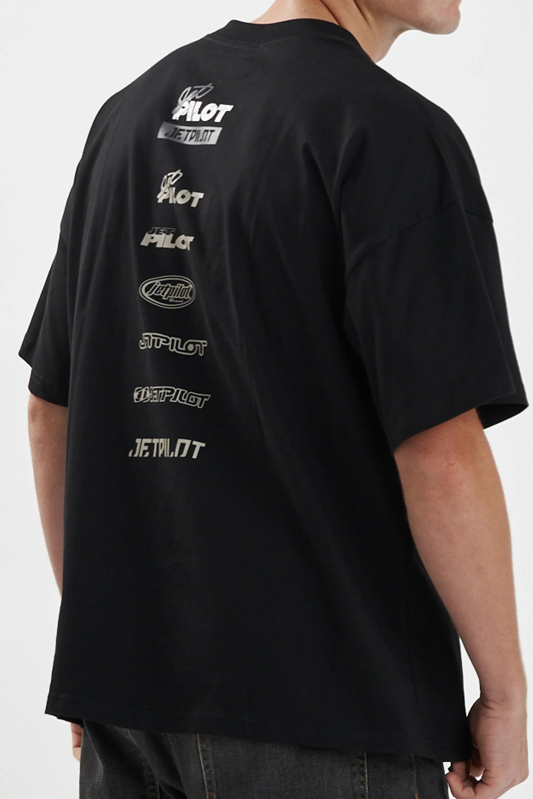 Jetpilot 40th Anniversary Tee - Black